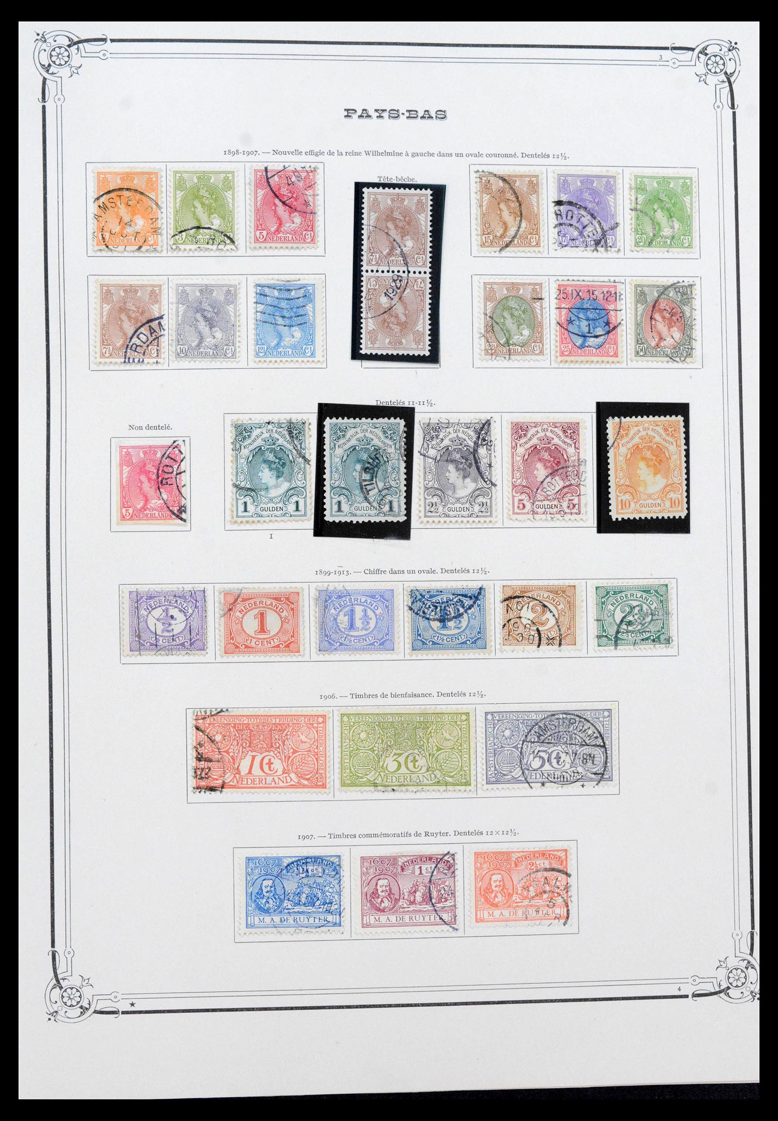 39900 0004 - Stamp collection 39900 Netherlands and territories 1852-1950.