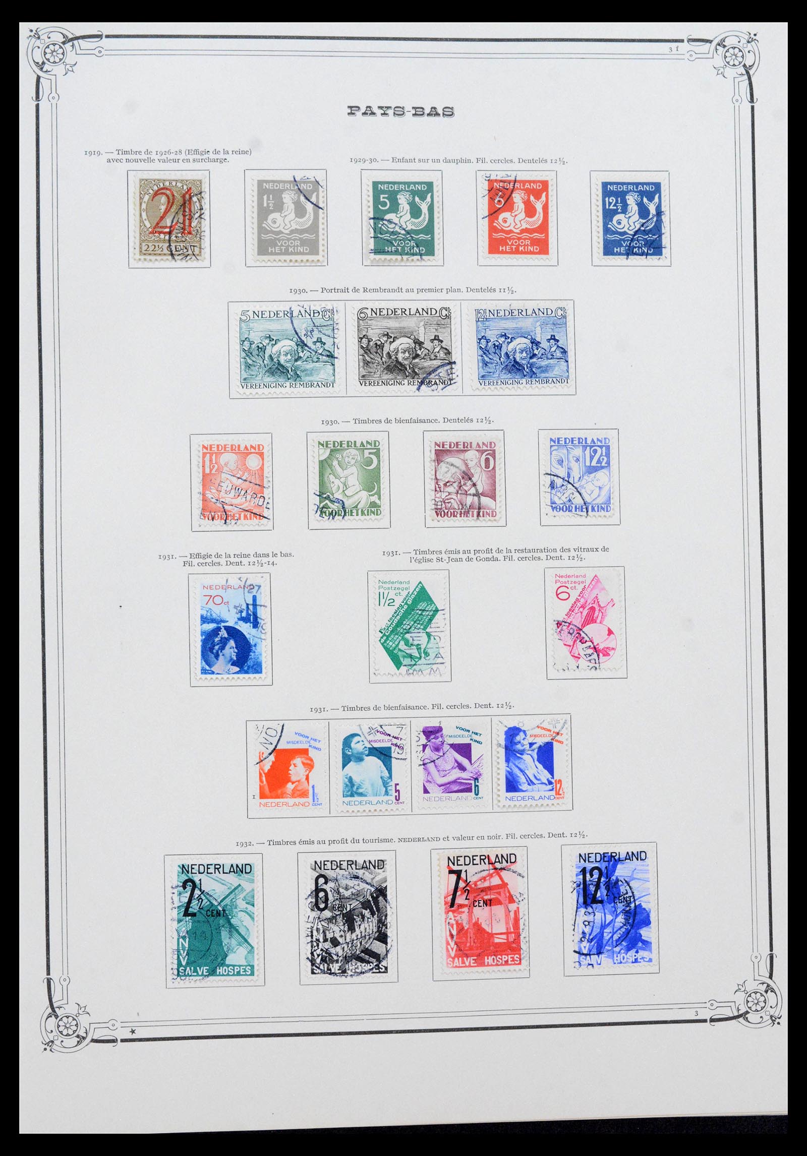 39900 0010 - Stamp collection 39900 Netherlands and territories 1852-1950.