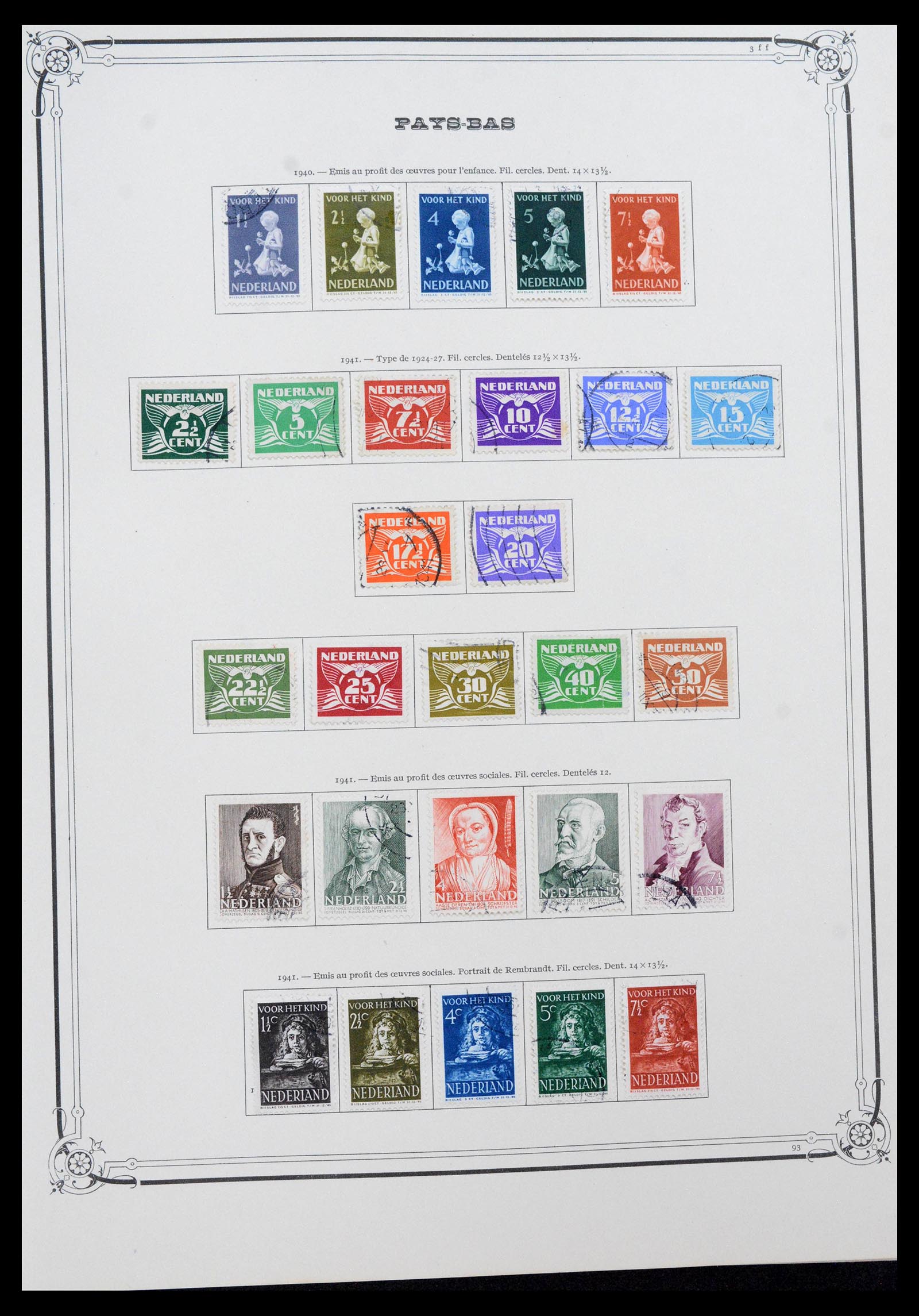 39900 0016 - Stamp collection 39900 Netherlands and territories 1852-1950.