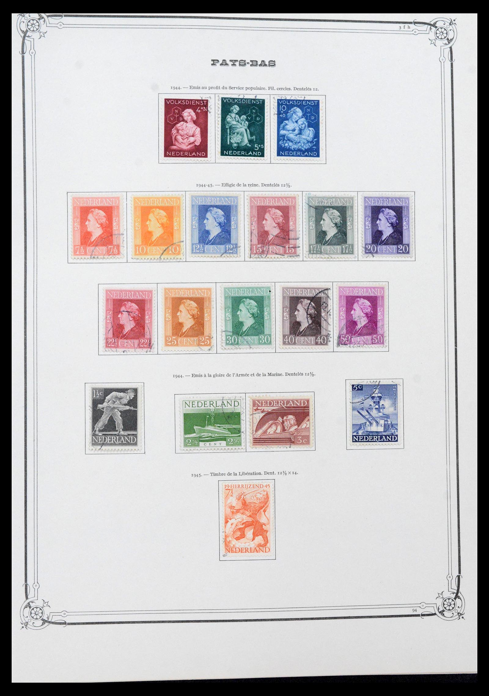 39900 0018 - Stamp collection 39900 Netherlands and territories 1852-1950.