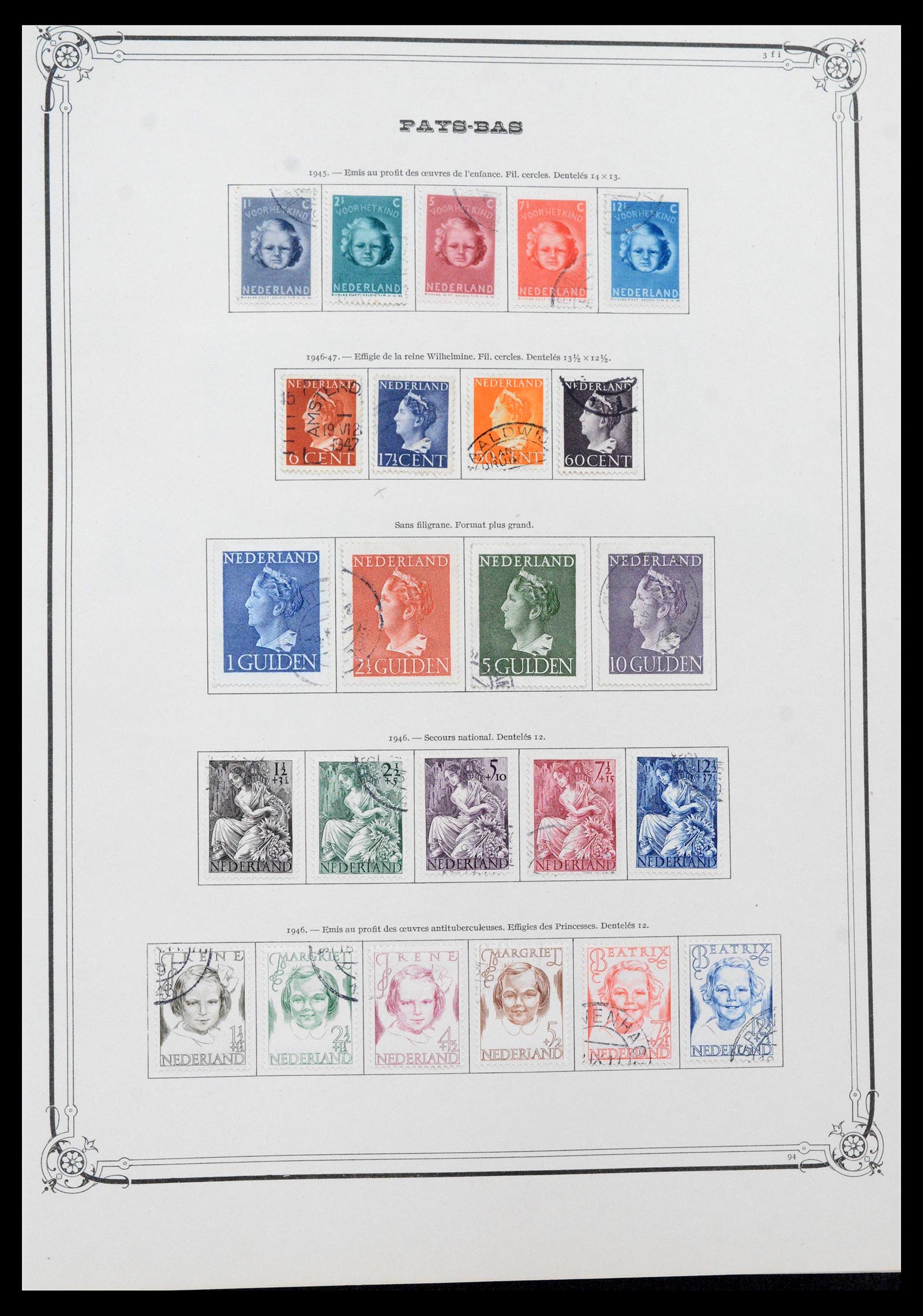 39900 0019 - Stamp collection 39900 Netherlands and territories 1852-1950.