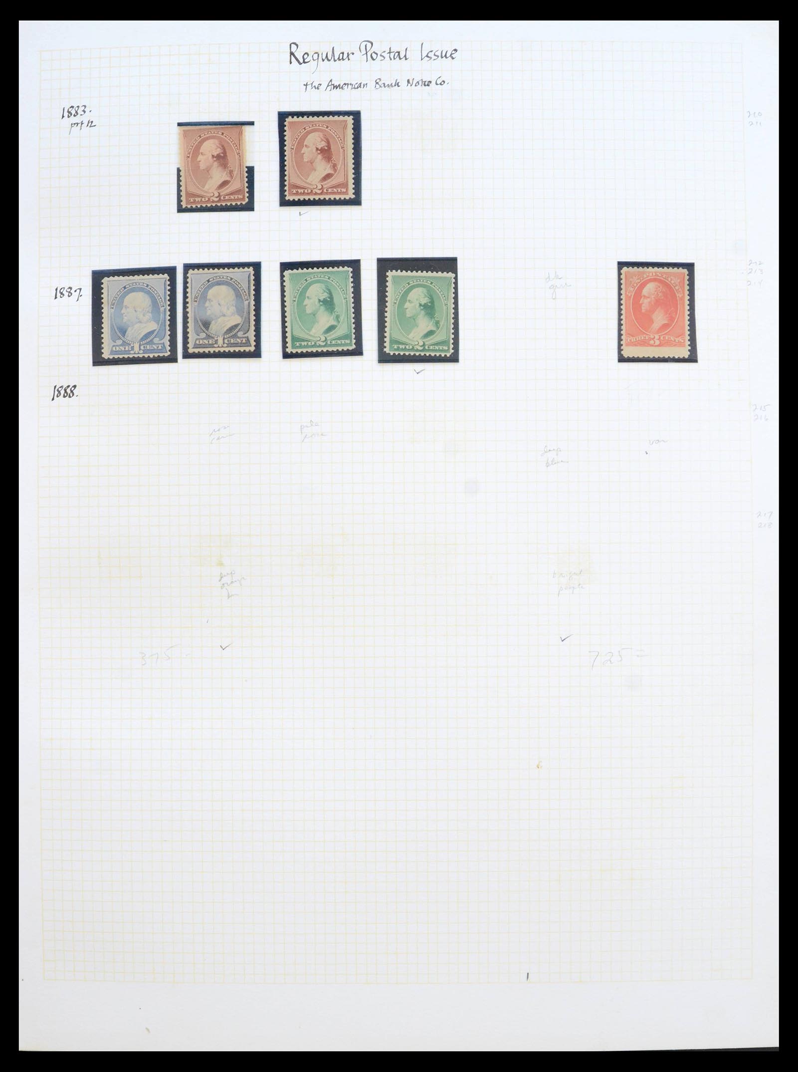 39901 0008 - Stamp collection 39901 USA 1851-1931.