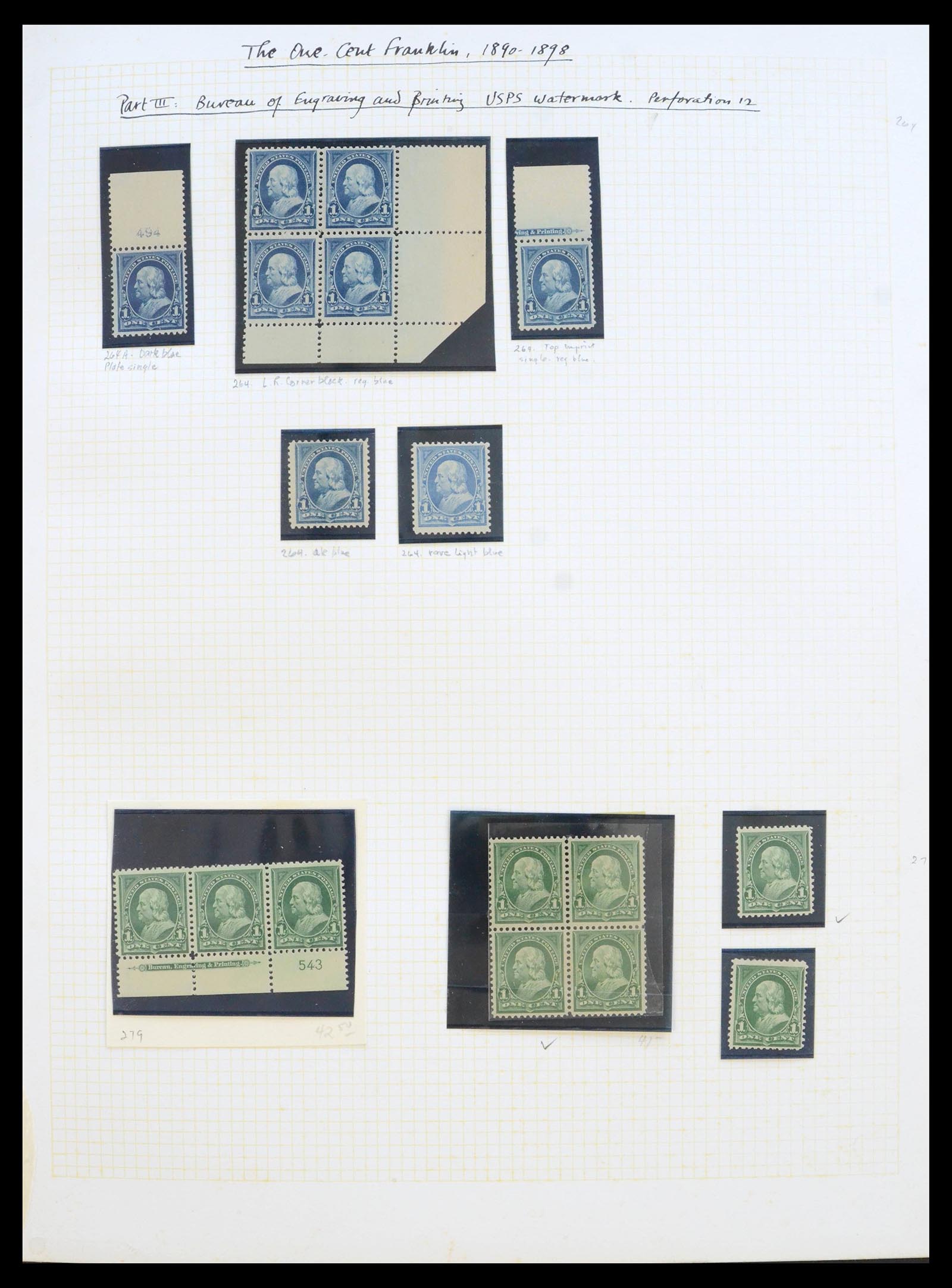 39901 0011 - Stamp collection 39901 USA 1851-1931.