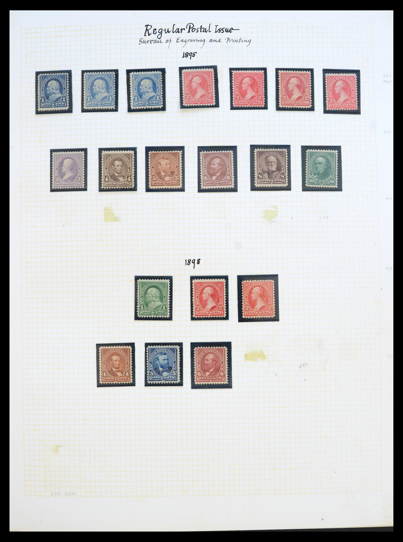 39901 0017 - Stamp collection 39901 USA 1851-1931.