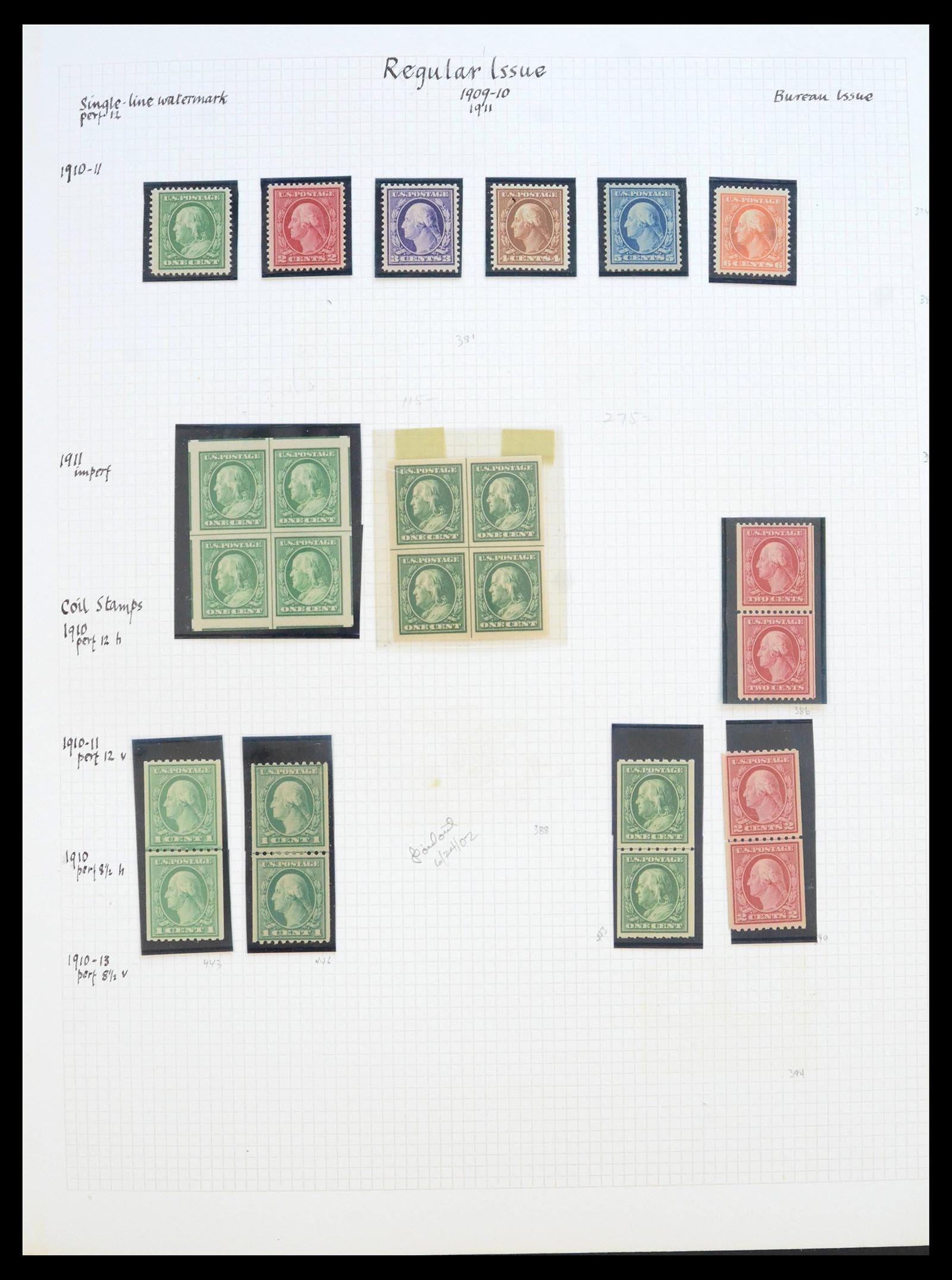 39901 0020 - Stamp collection 39901 USA 1851-1931.