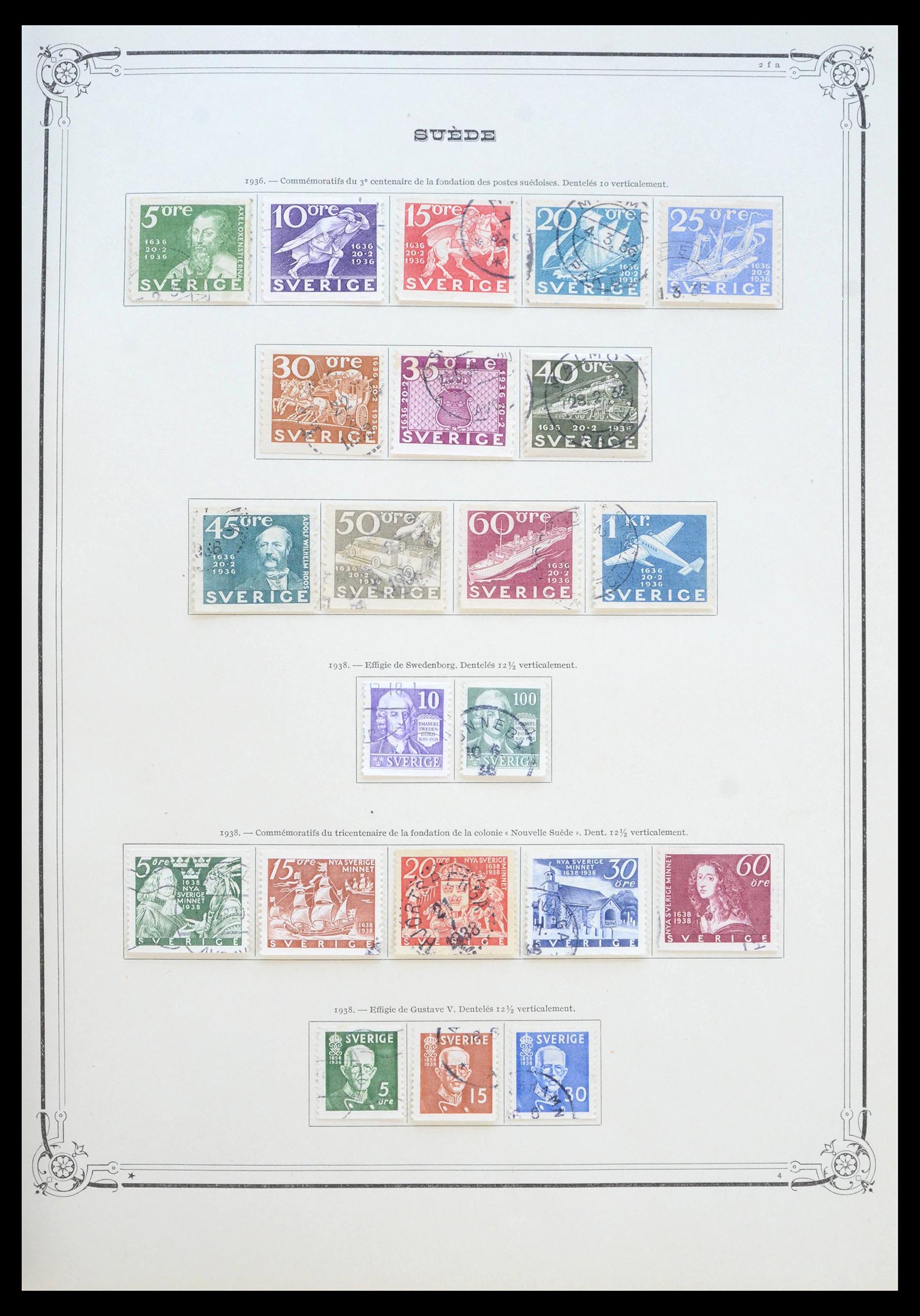 39905 0010 - Stamp collection 39905 Scandinavia 1851-1949.