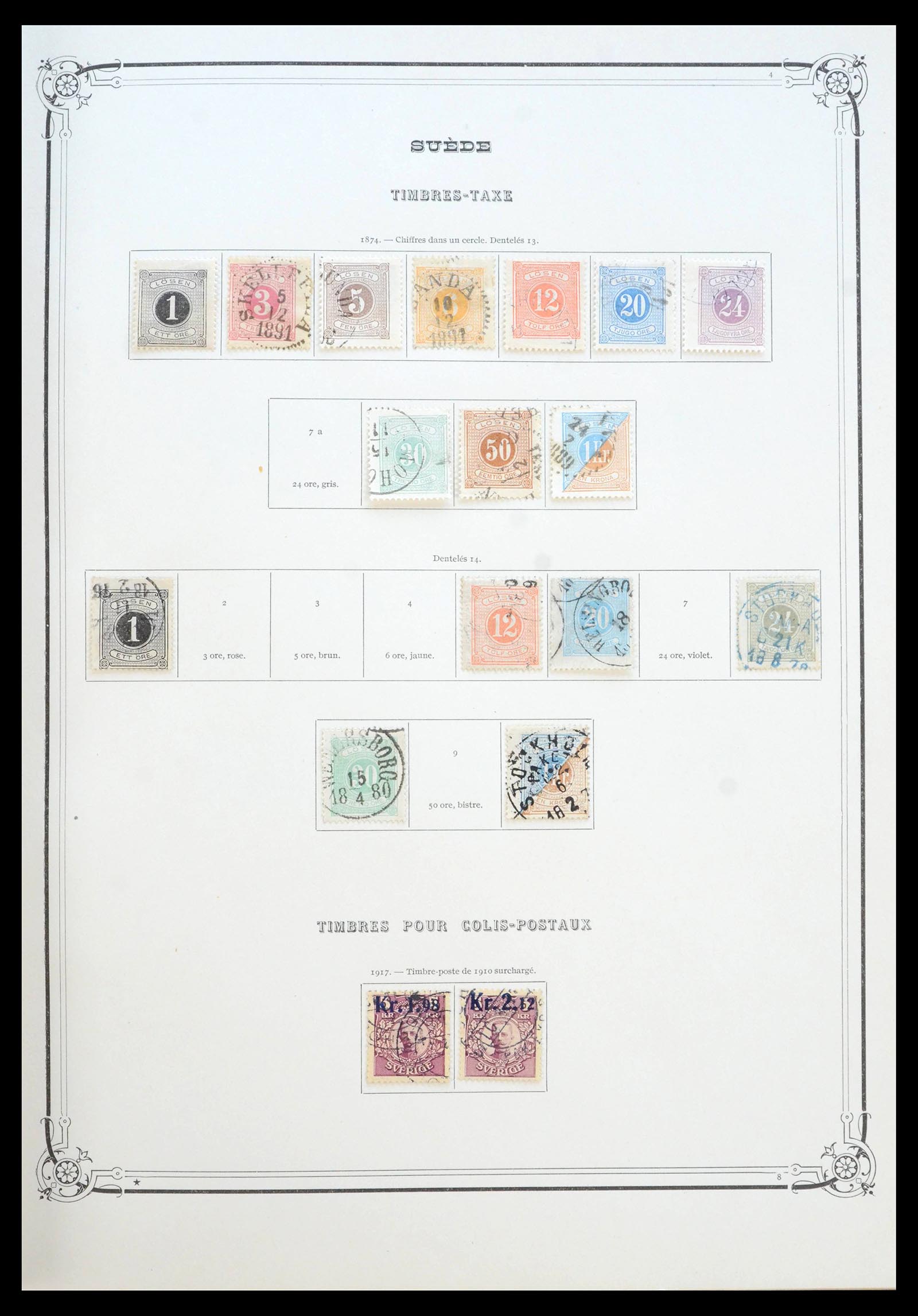 39905 0018 - Stamp collection 39905 Scandinavia 1851-1949.