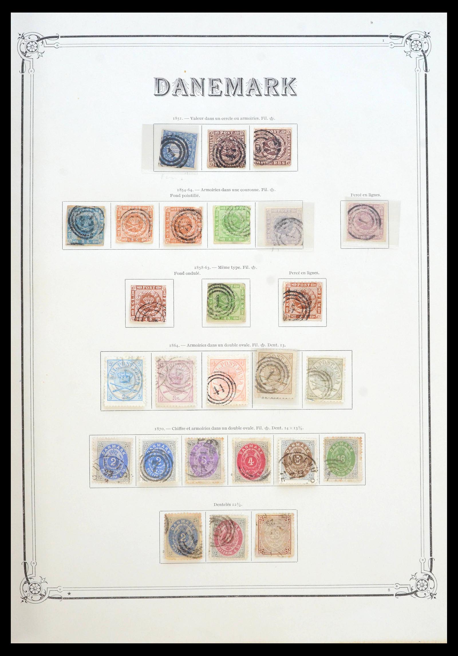 39905 0019 - Stamp collection 39905 Scandinavia 1851-1949.