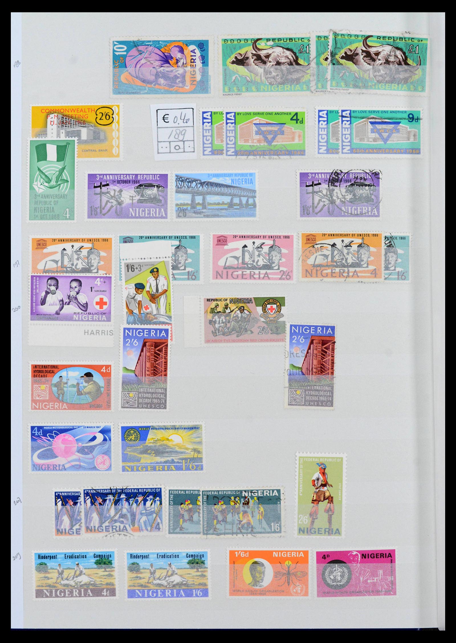 39907 0016 - Stamp collection 39907 Nigeria 1874-2010.