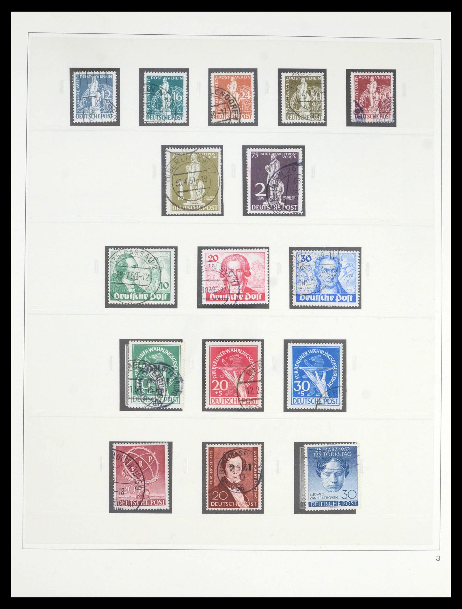 39908 0003 - Stamp collection 39908 Berlin 1948-1990.