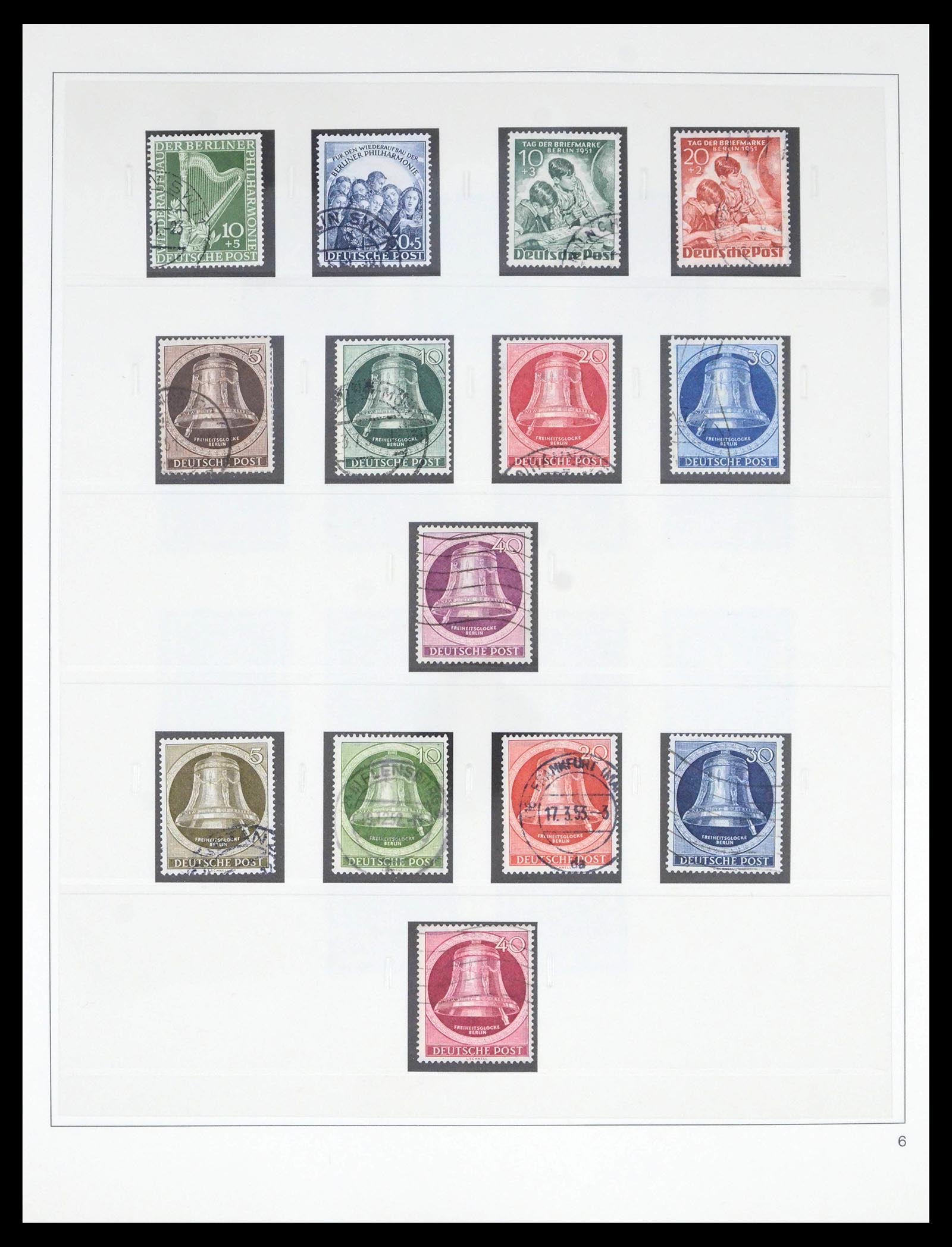 39908 0007 - Stamp collection 39908 Berlin 1948-1990.