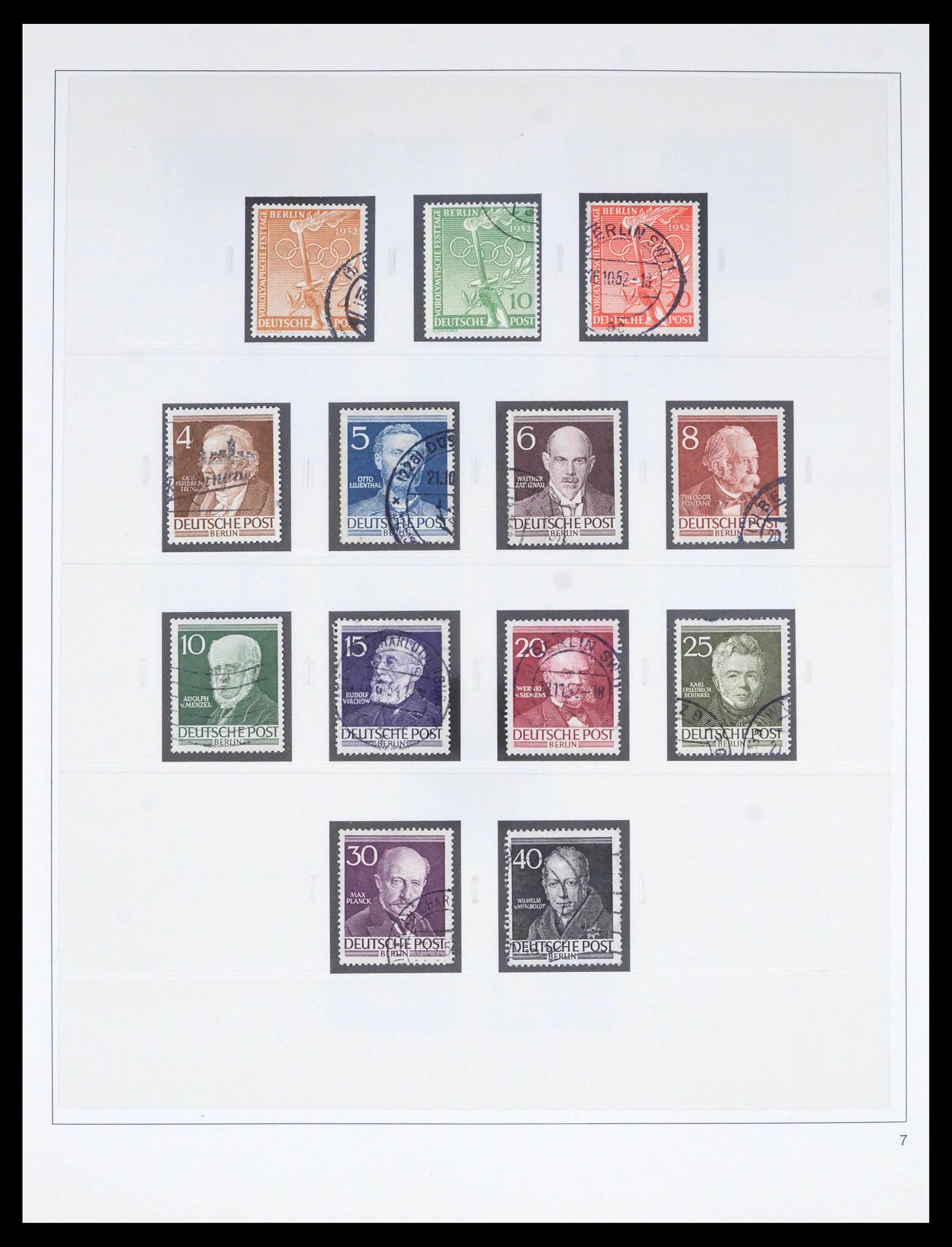 39908 0008 - Stamp collection 39908 Berlin 1948-1990.