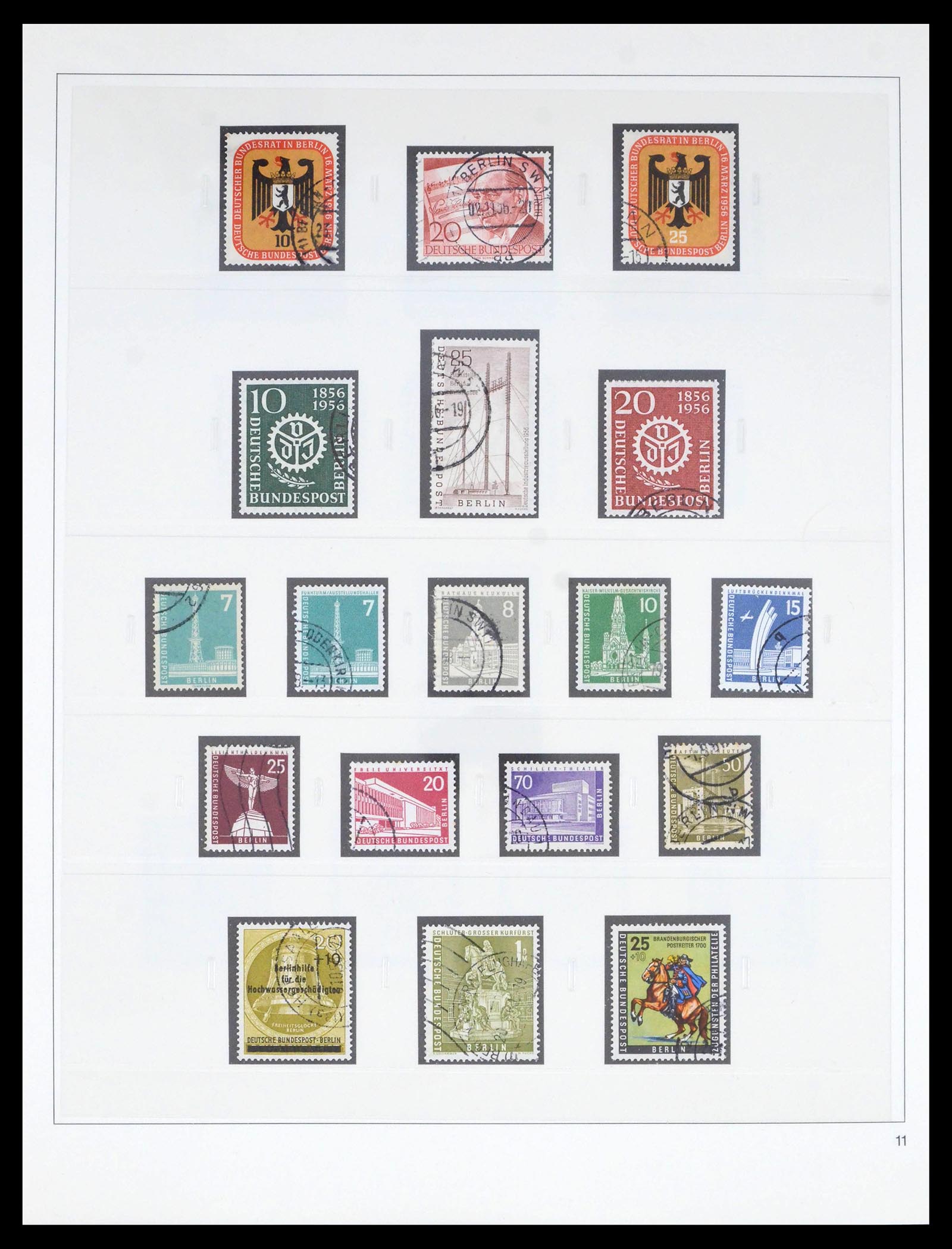 39908 0012 - Stamp collection 39908 Berlin 1948-1990.