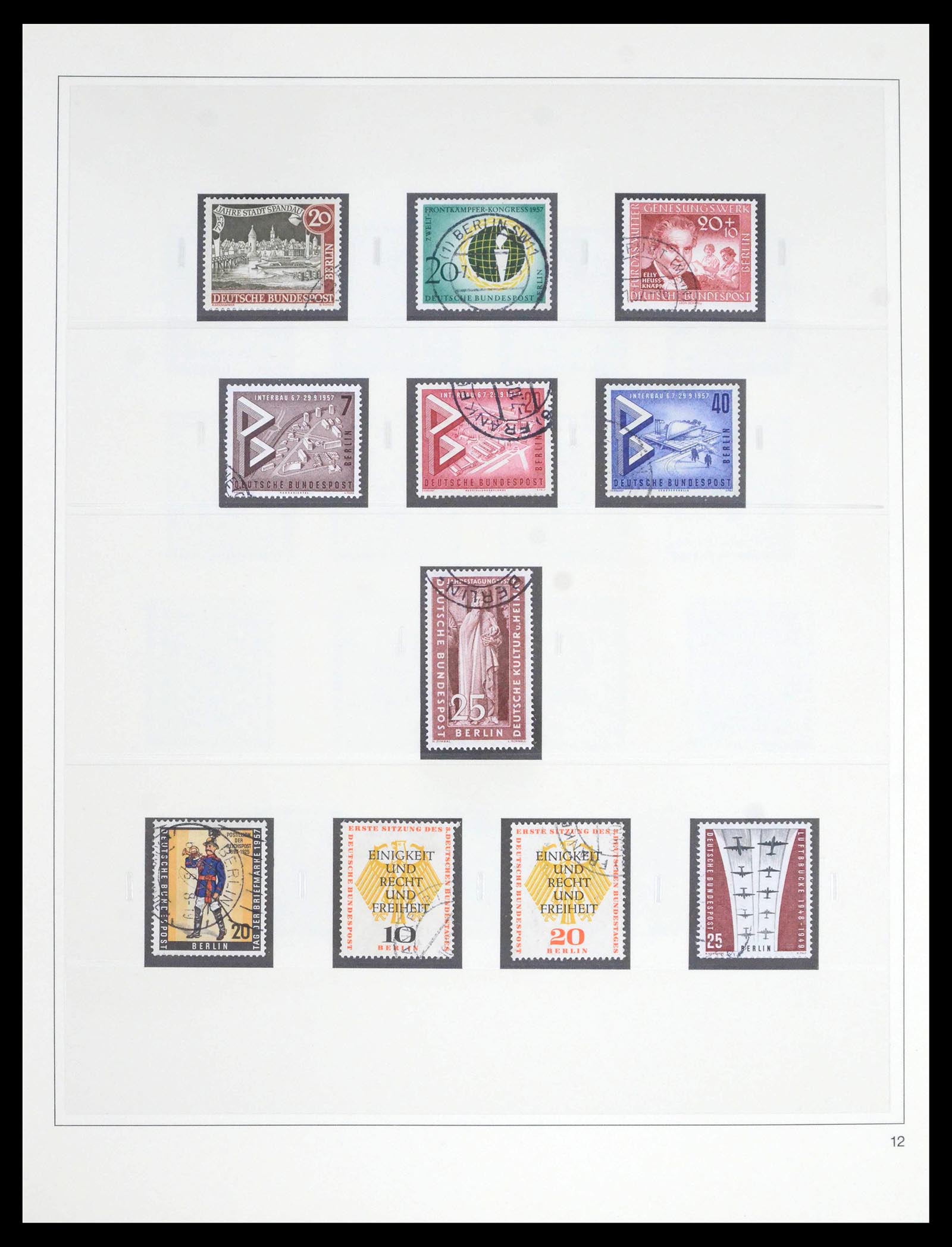 39908 0013 - Stamp collection 39908 Berlin 1948-1990.