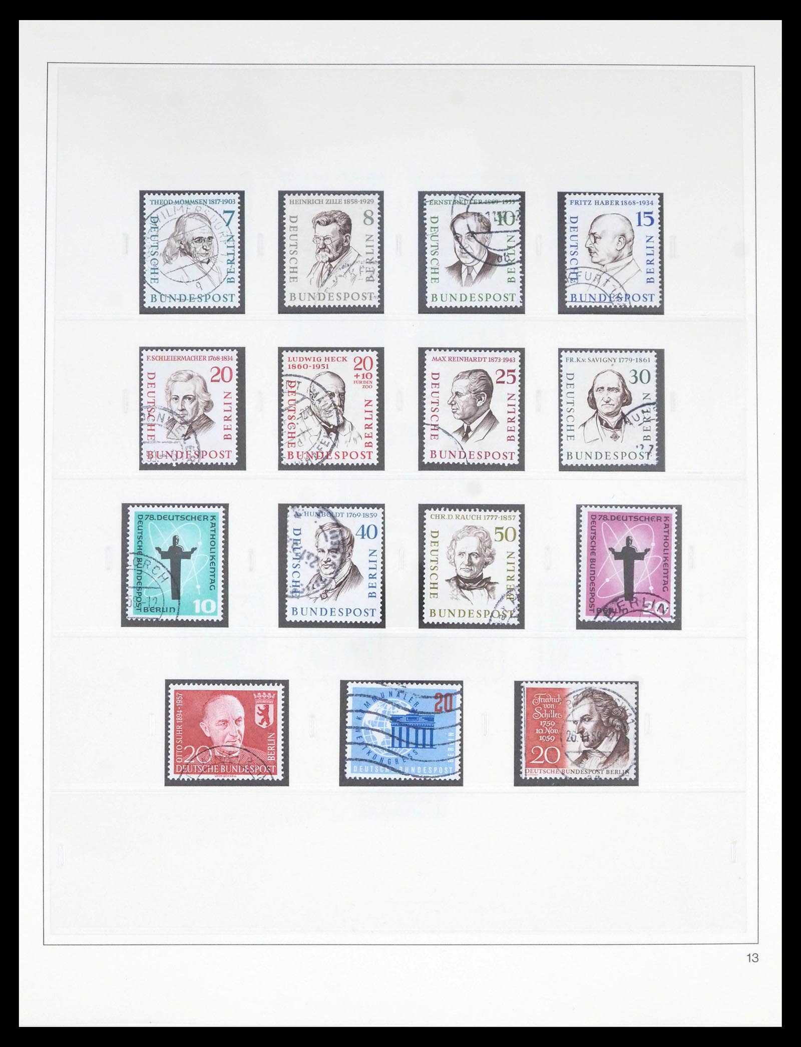 39908 0014 - Stamp collection 39908 Berlin 1948-1990.