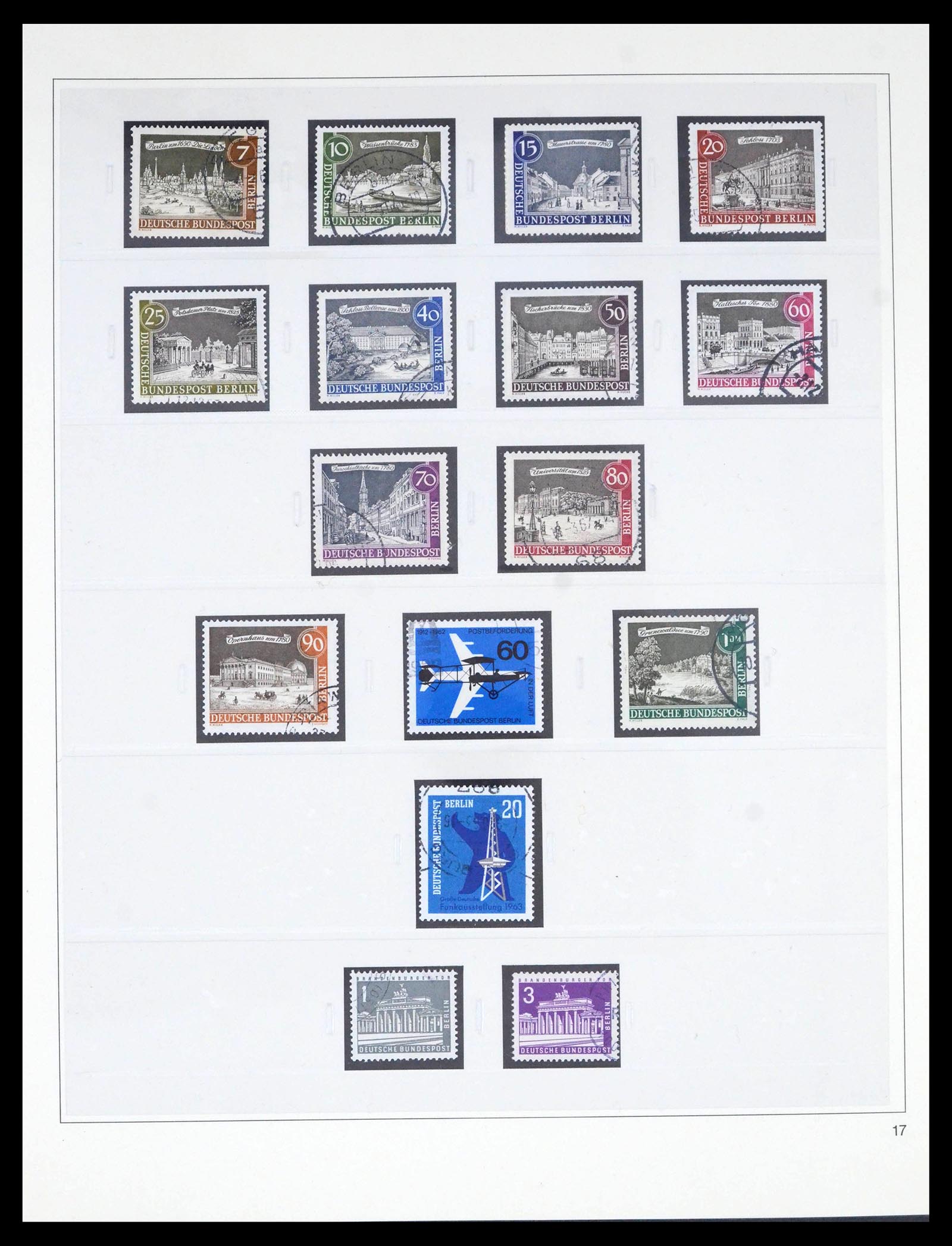 39908 0018 - Stamp collection 39908 Berlin 1948-1990.