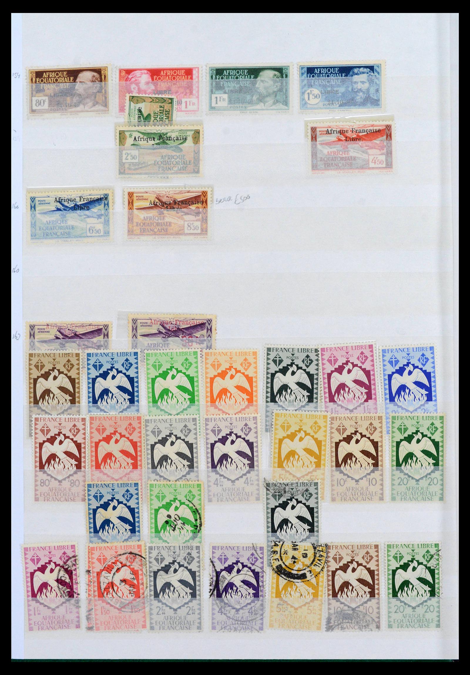 39911 0008 - Stamp collection 39911 French colonies 1880-1950.