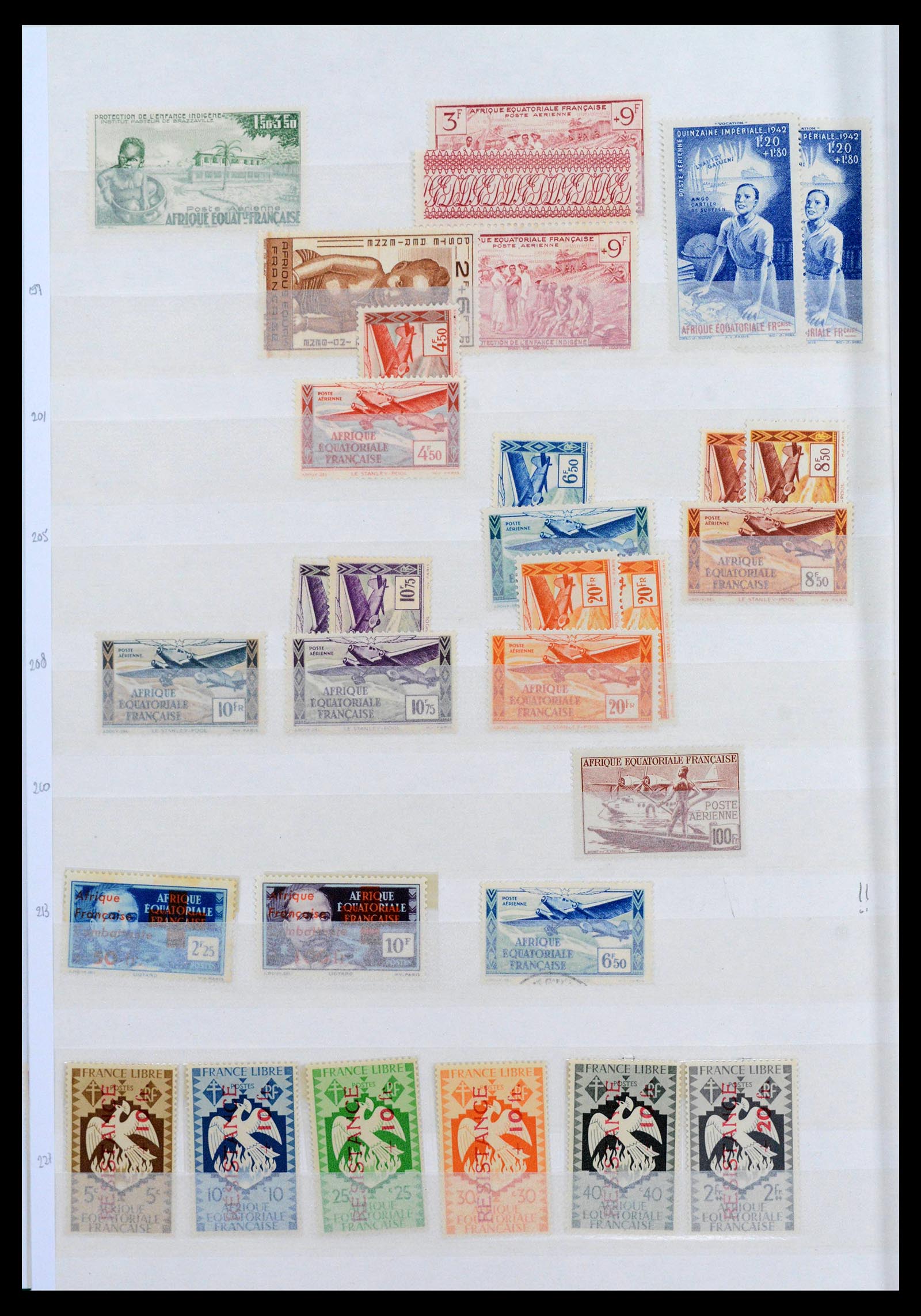 39911 0010 - Stamp collection 39911 French colonies 1880-1950.