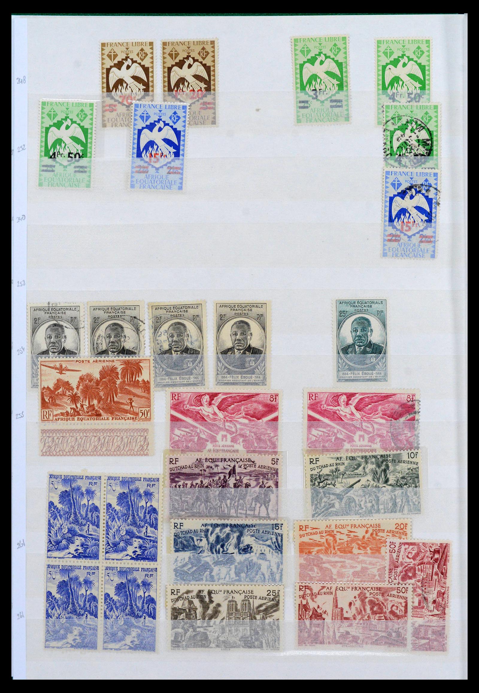 39911 0012 - Stamp collection 39911 French colonies 1880-1950.