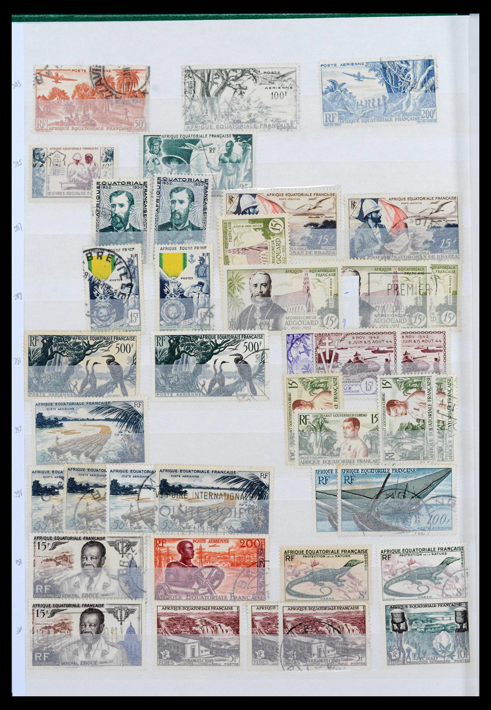 39911 0014 - Stamp collection 39911 French colonies 1880-1950.