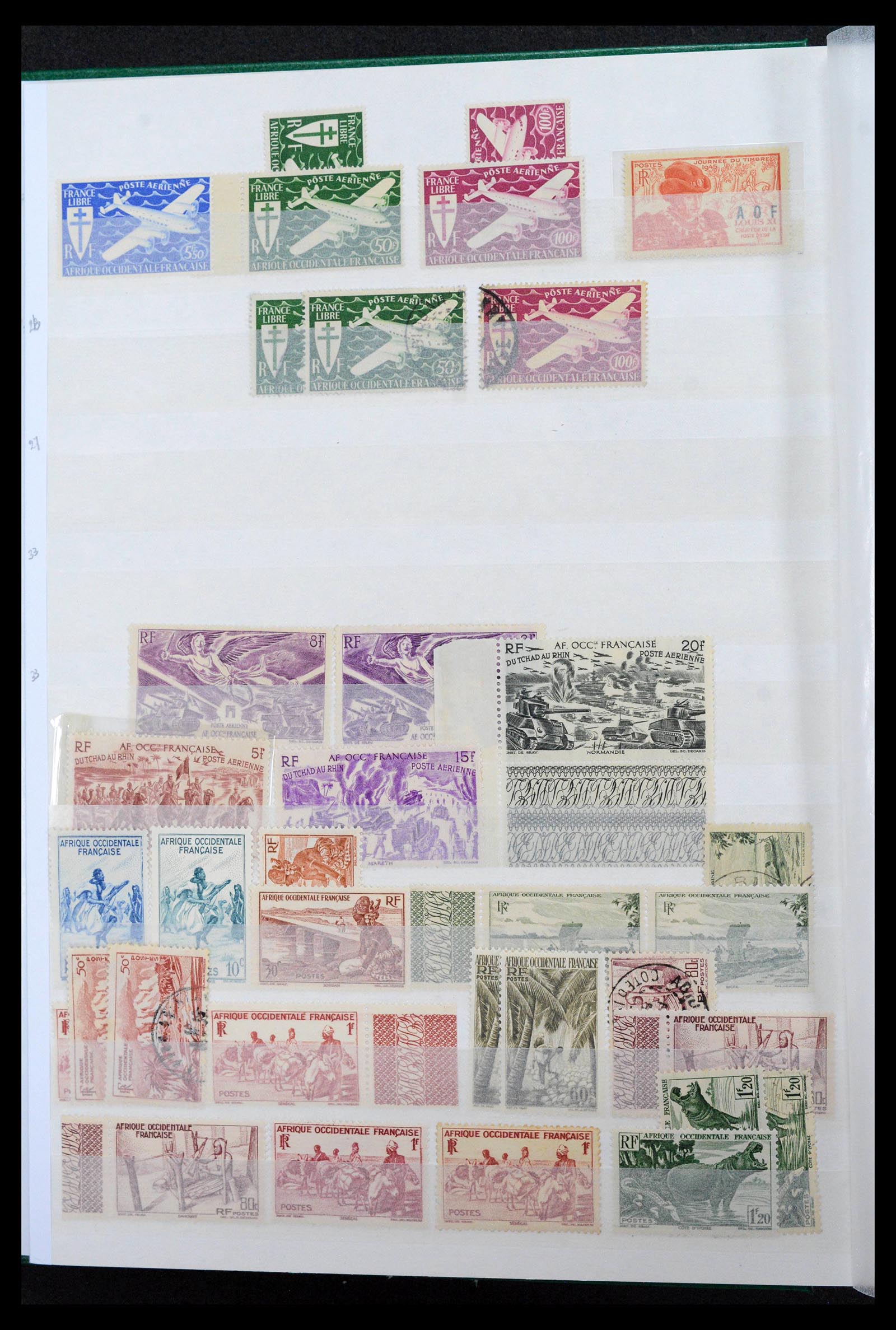 39911 0018 - Stamp collection 39911 French colonies 1880-1950.