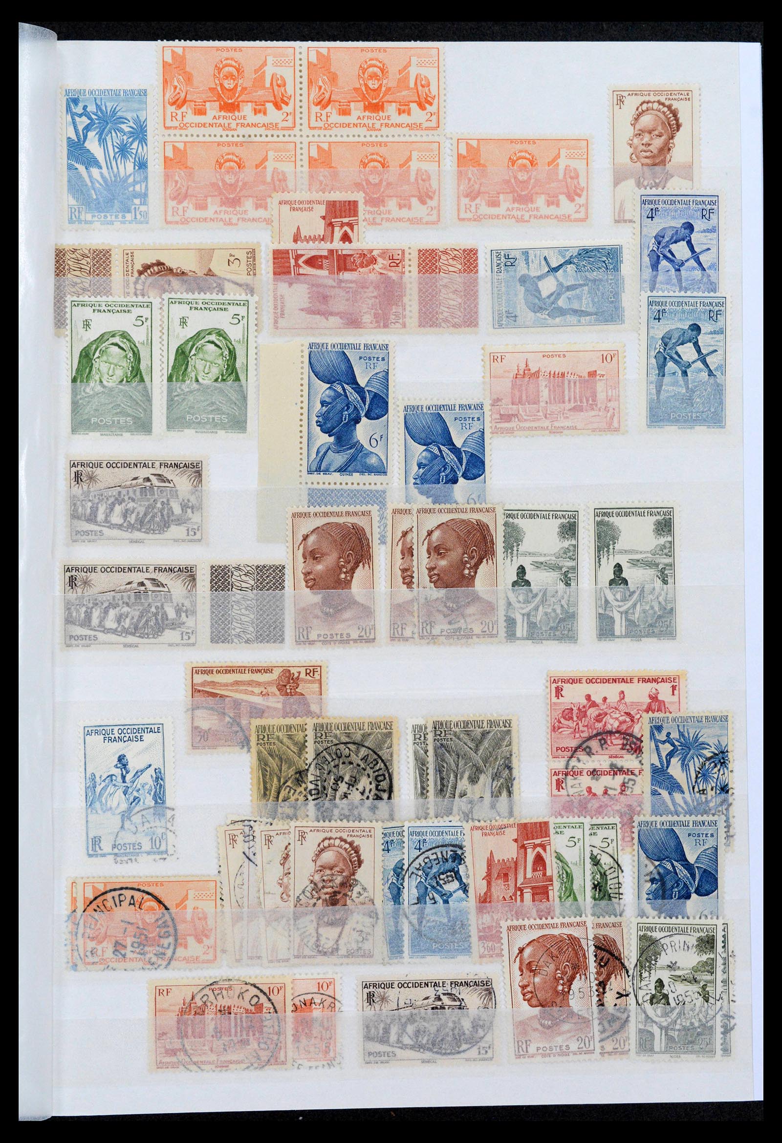 39911 0019 - Stamp collection 39911 French colonies 1880-1950.