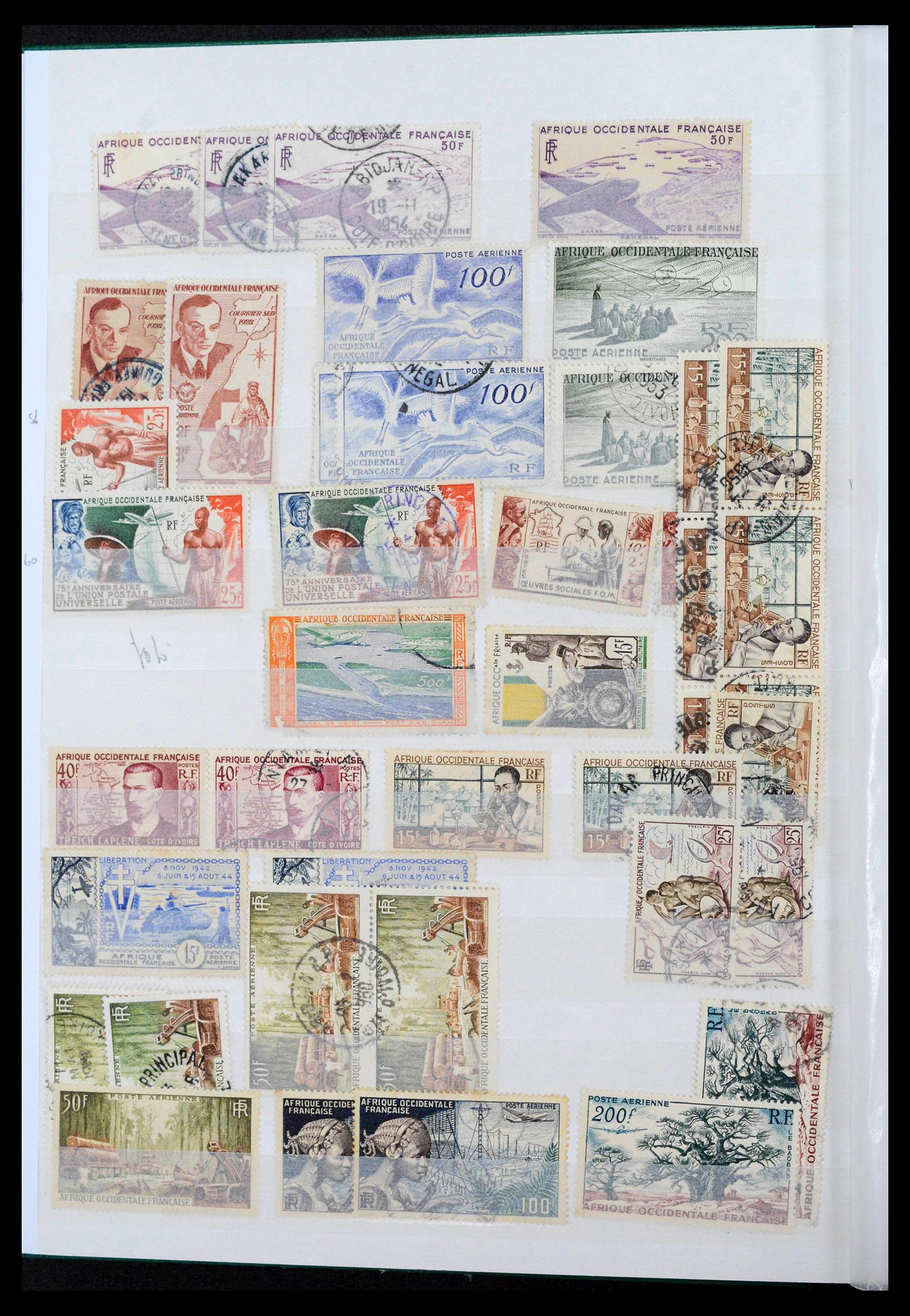 39911 0020 - Stamp collection 39911 French colonies 1880-1950.