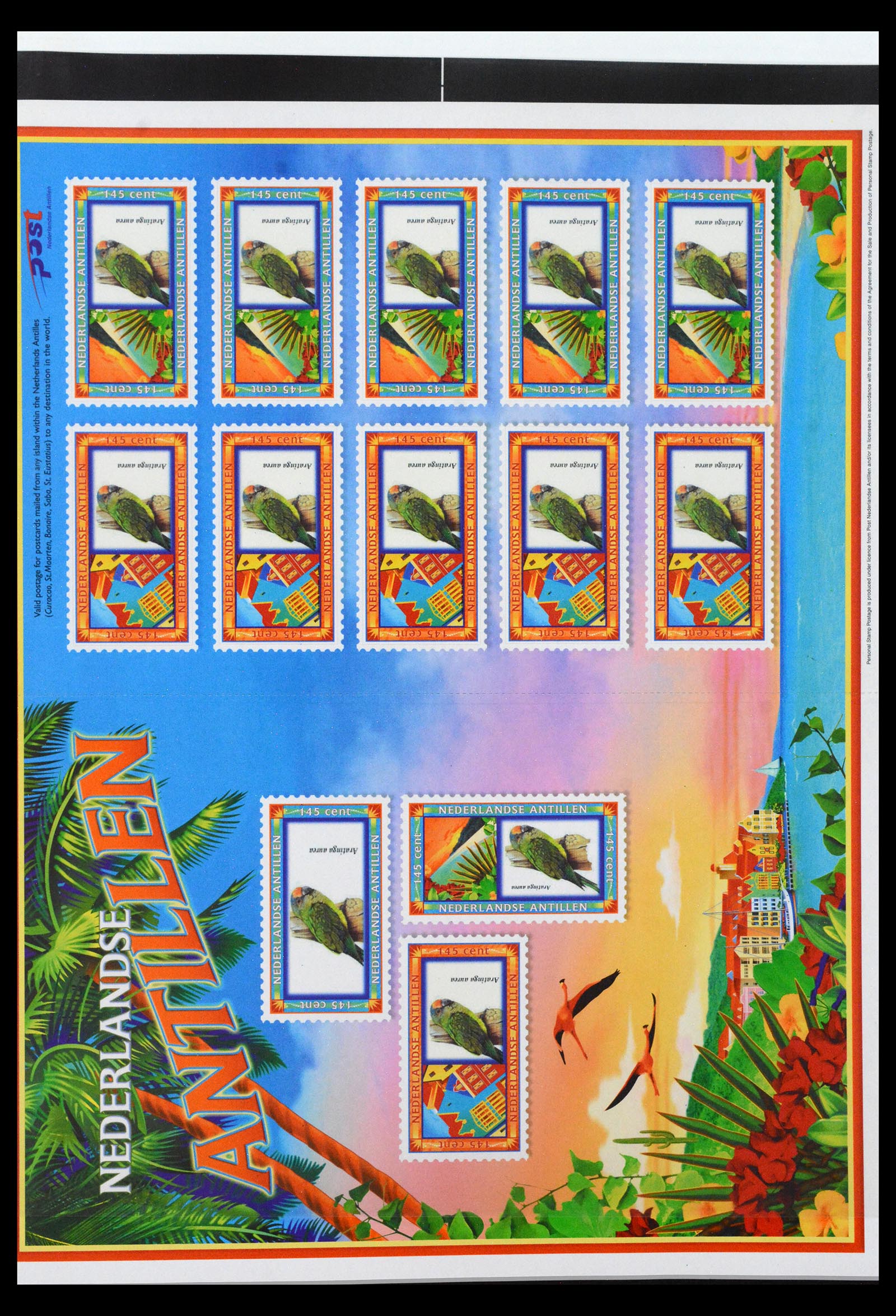 39929 0017 - Stamp collection 39929 Curacao/Dutch Antilles 1873-2017.