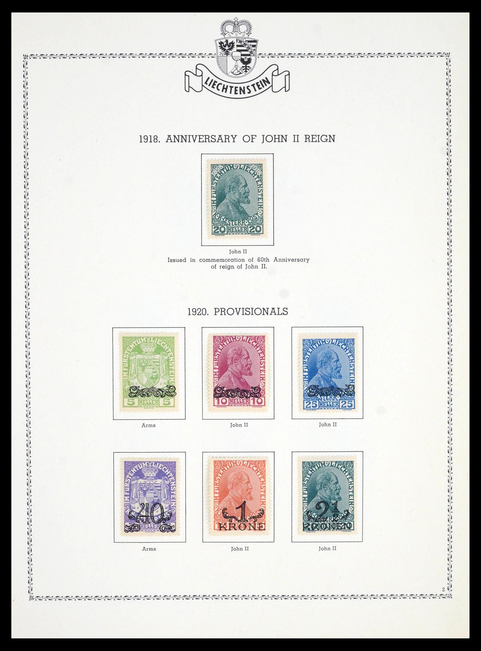 39931 0002 - Stamp collection 39931 Liechtenstein complete 1913-1985.