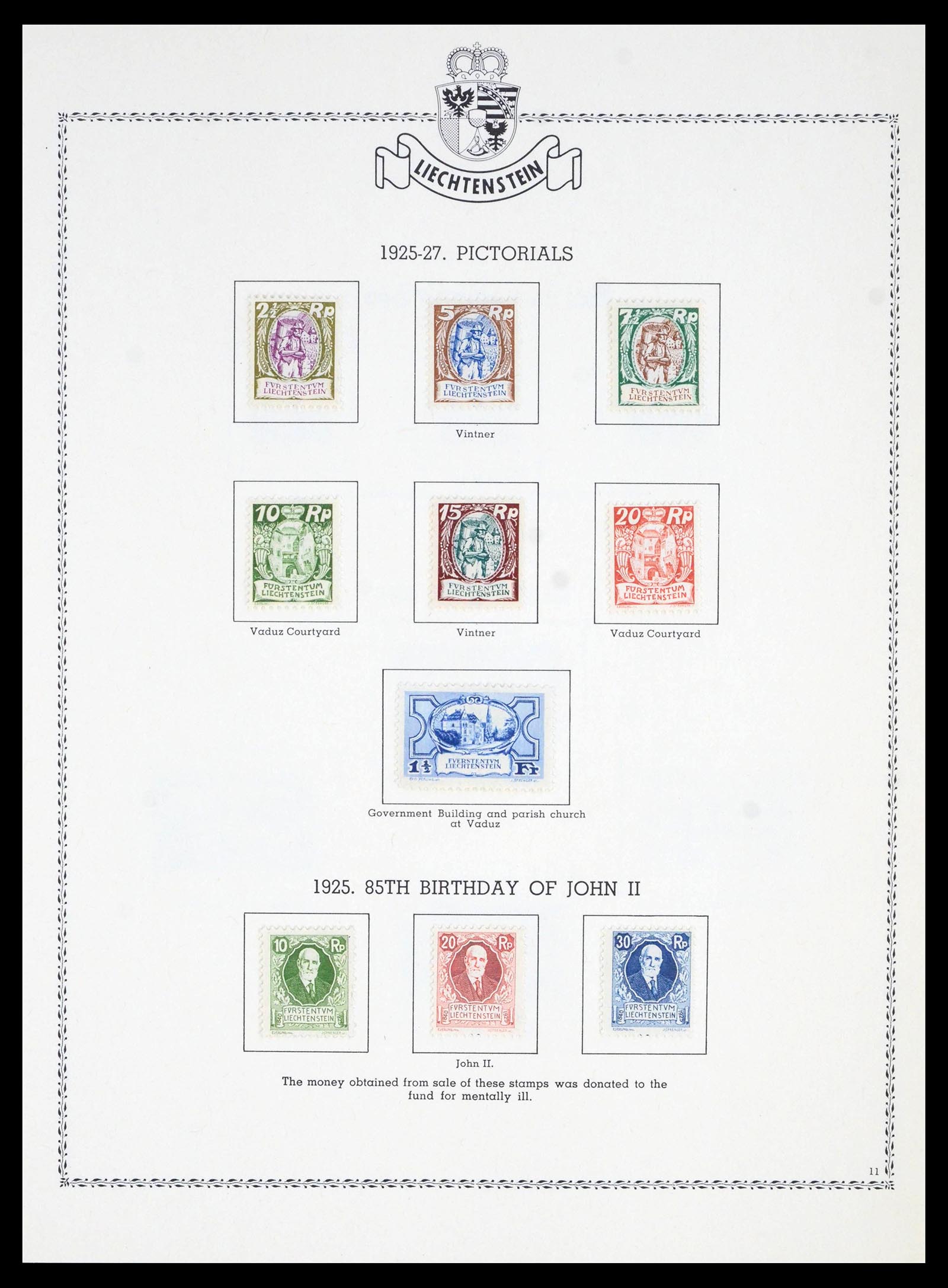 39931 0011 - Stamp collection 39931 Liechtenstein complete 1913-1985.