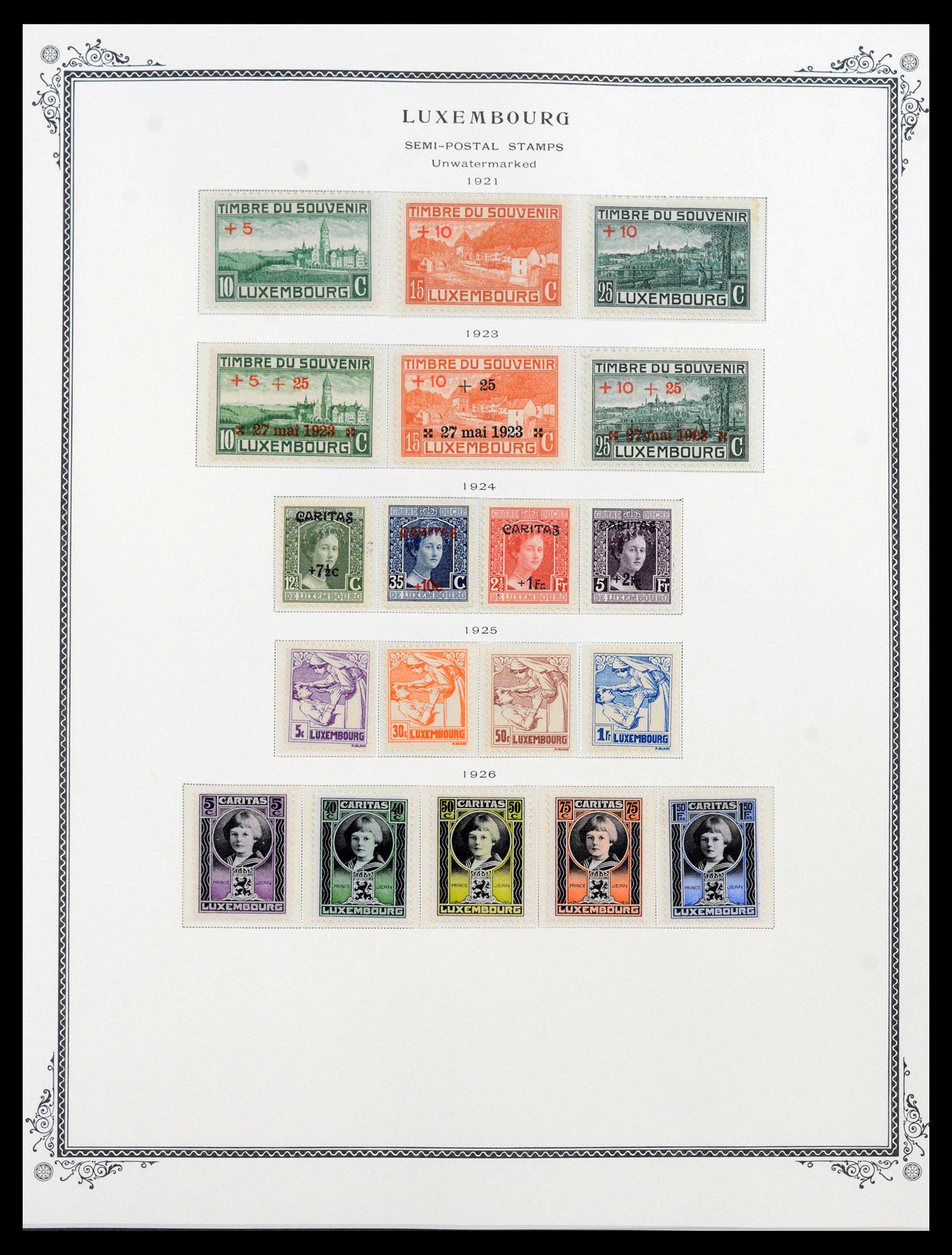 39956 0019 - Stamp collection 39956 Luxembourg 1859-1946.