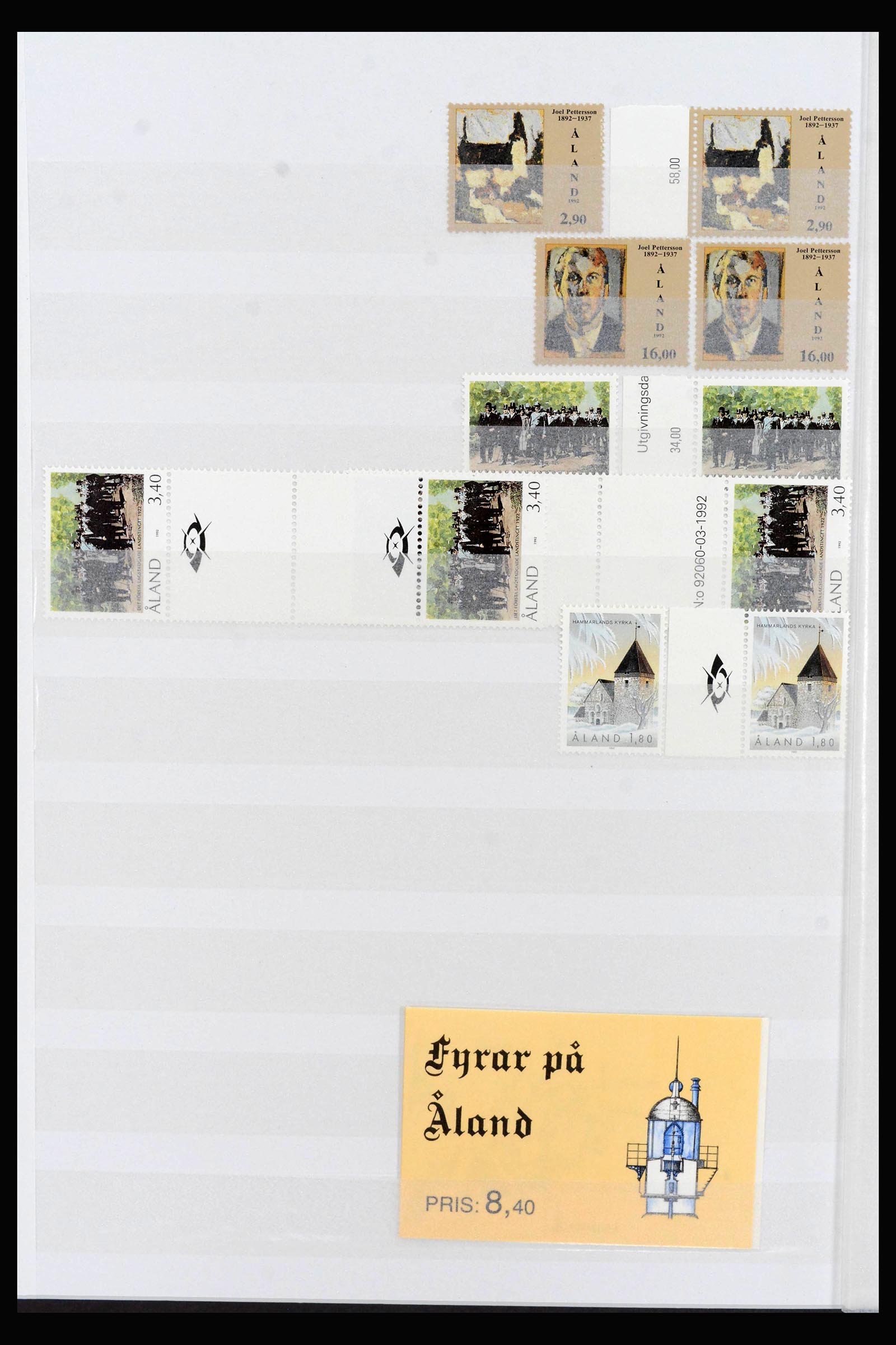 39961 0012 - Stamp collection 39961 Aland 1984-2019!