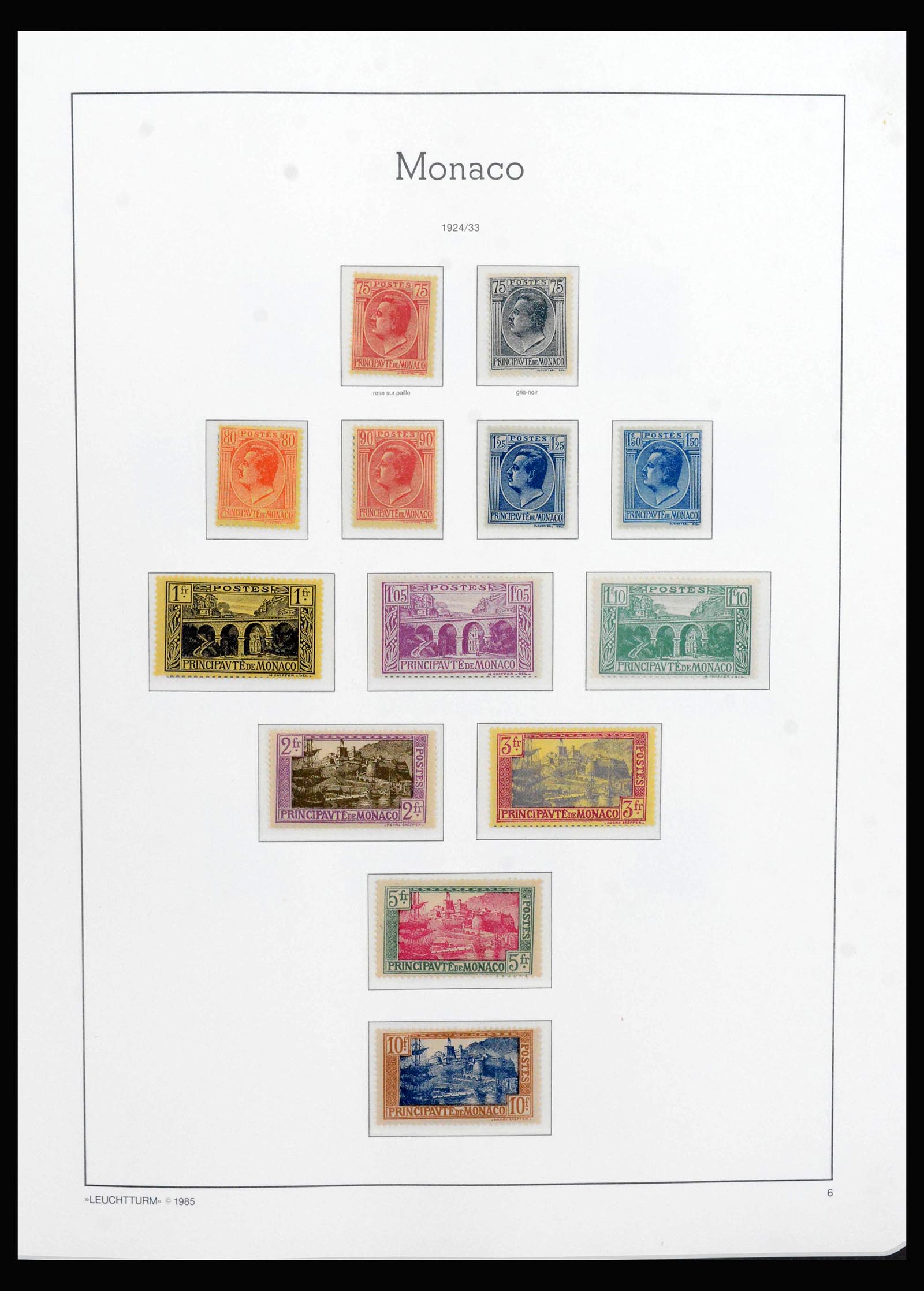 39964 0006 - Stamp collection 39964 Monaco 1885-2008.