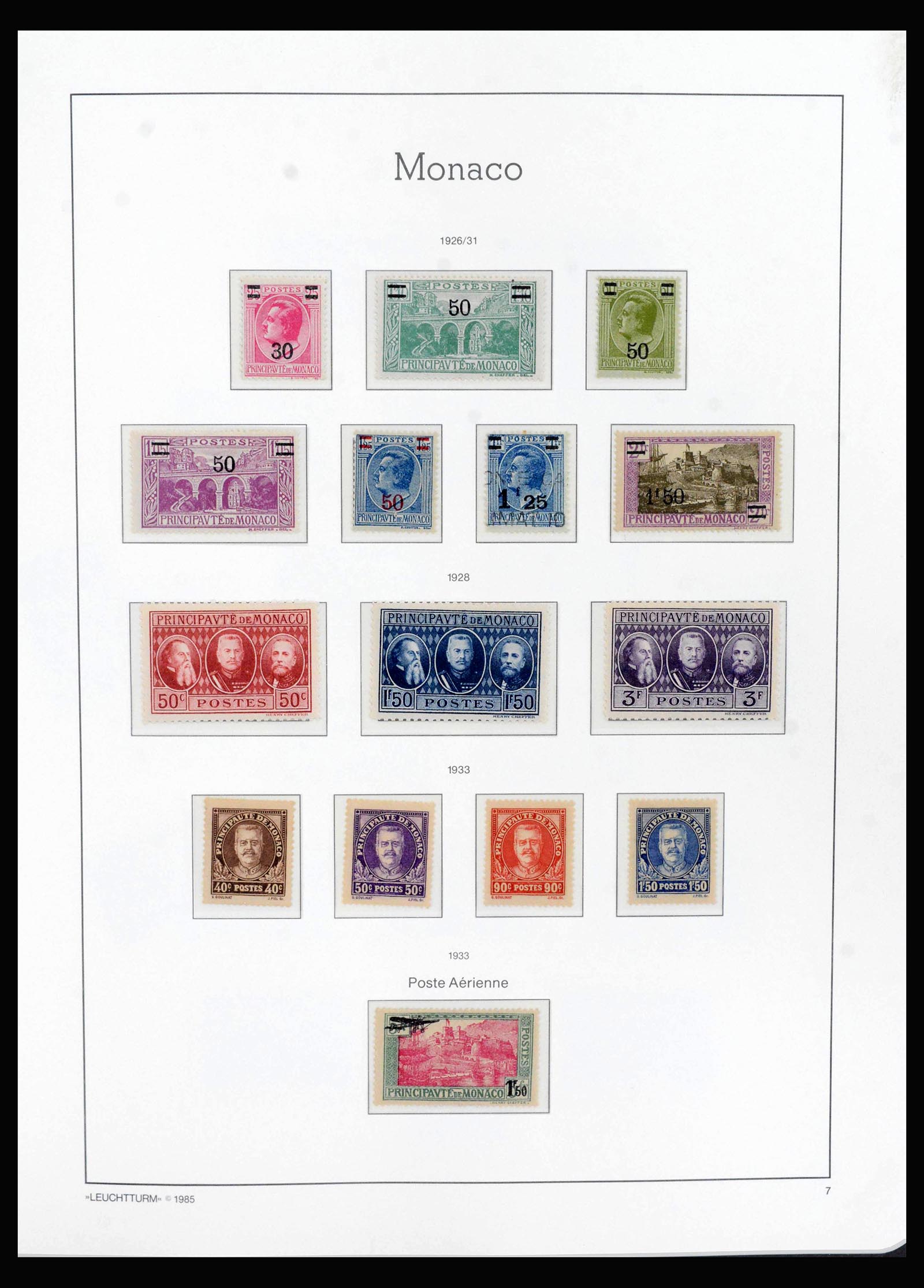 39964 0007 - Stamp collection 39964 Monaco 1885-2008.