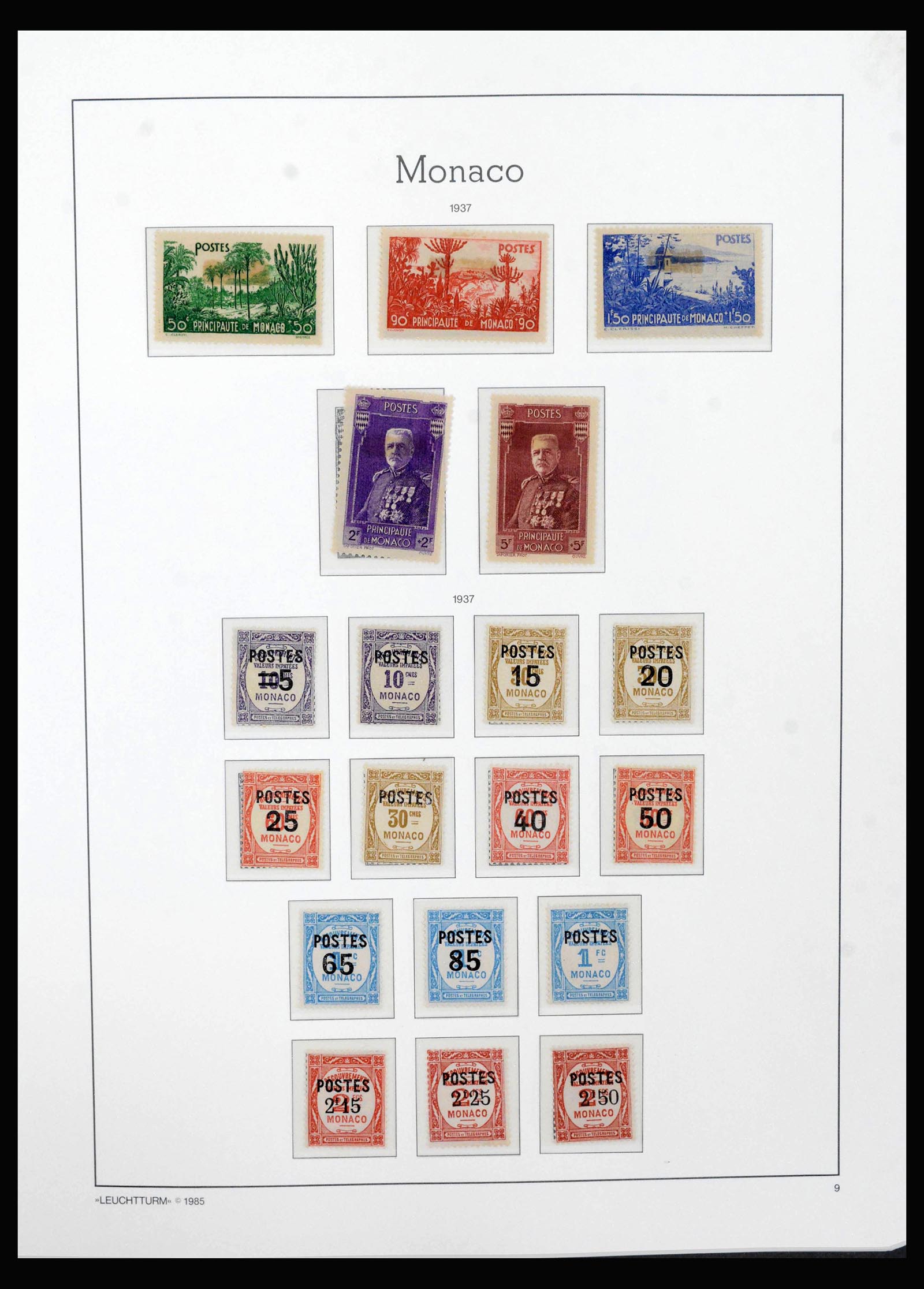 39964 0009 - Stamp collection 39964 Monaco 1885-2008.