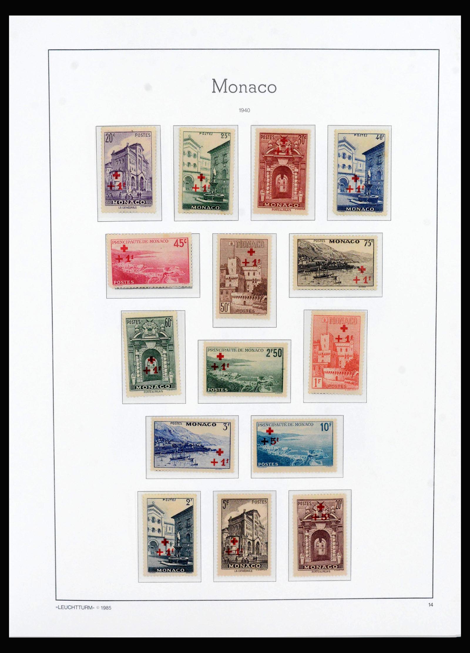 39964 0014 - Stamp collection 39964 Monaco 1885-2008.