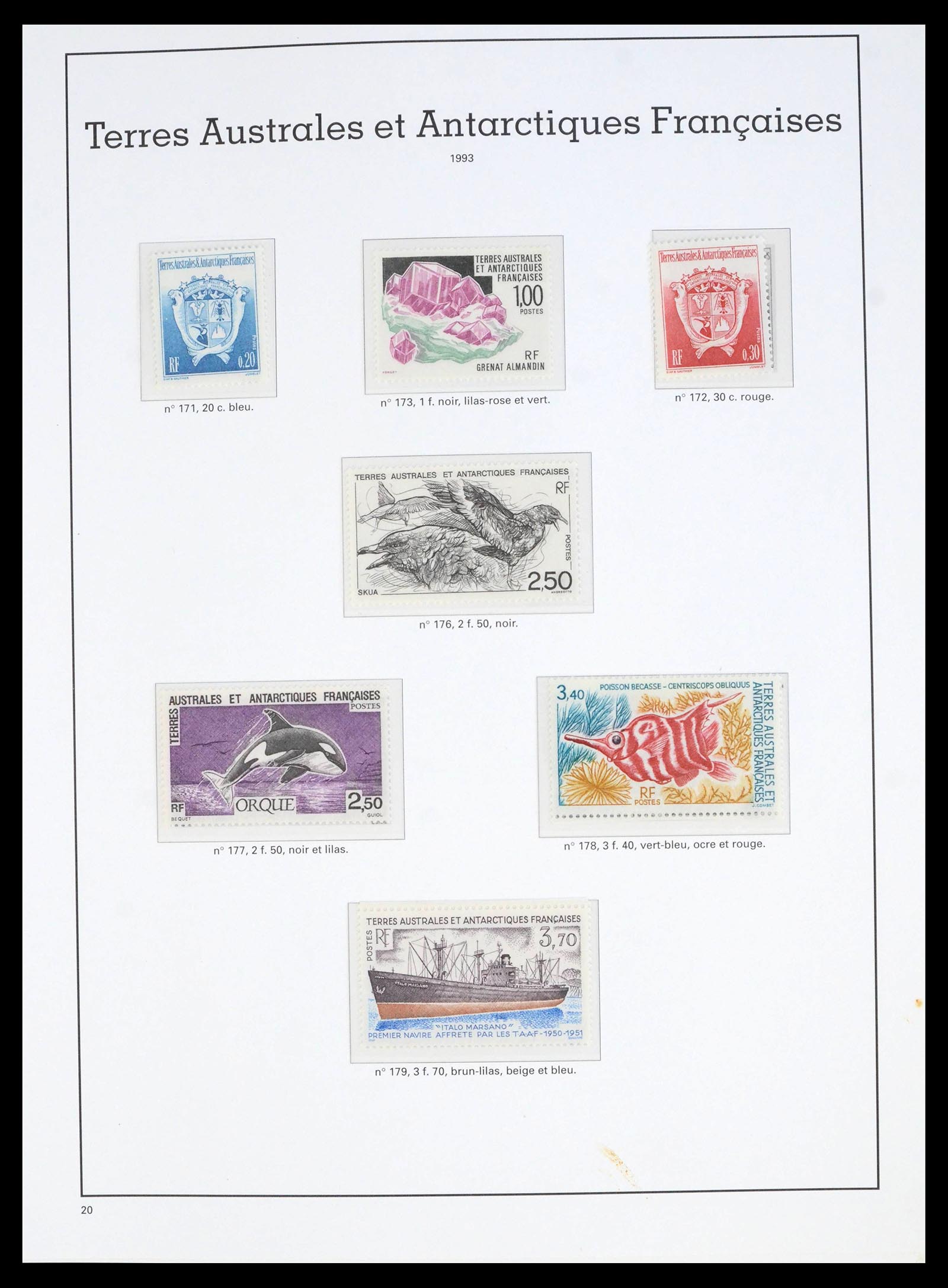 39969 0002 - Stamp collection 39969 TAAF 1948-2007.