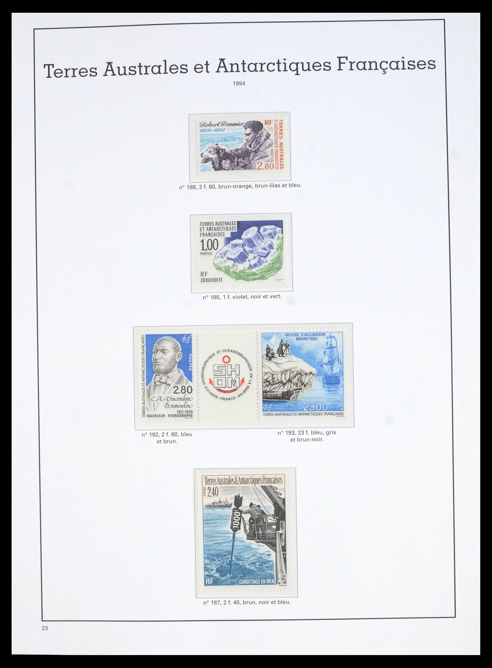 39969 0005 - Stamp collection 39969 TAAF 1948-2007.