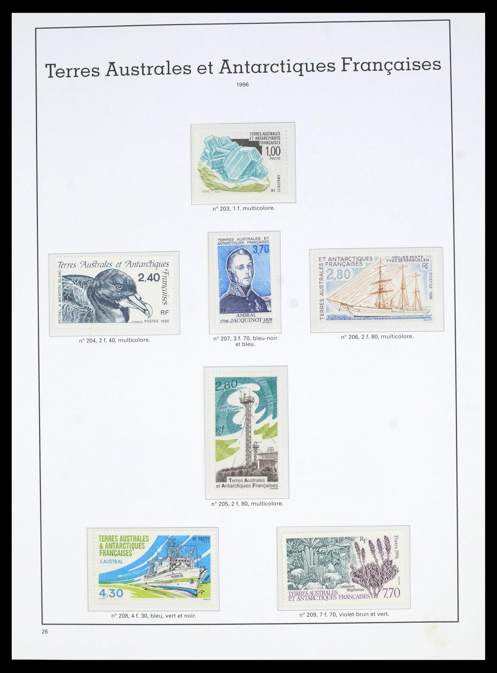 39969 0008 - Stamp collection 39969 TAAF 1948-2007.