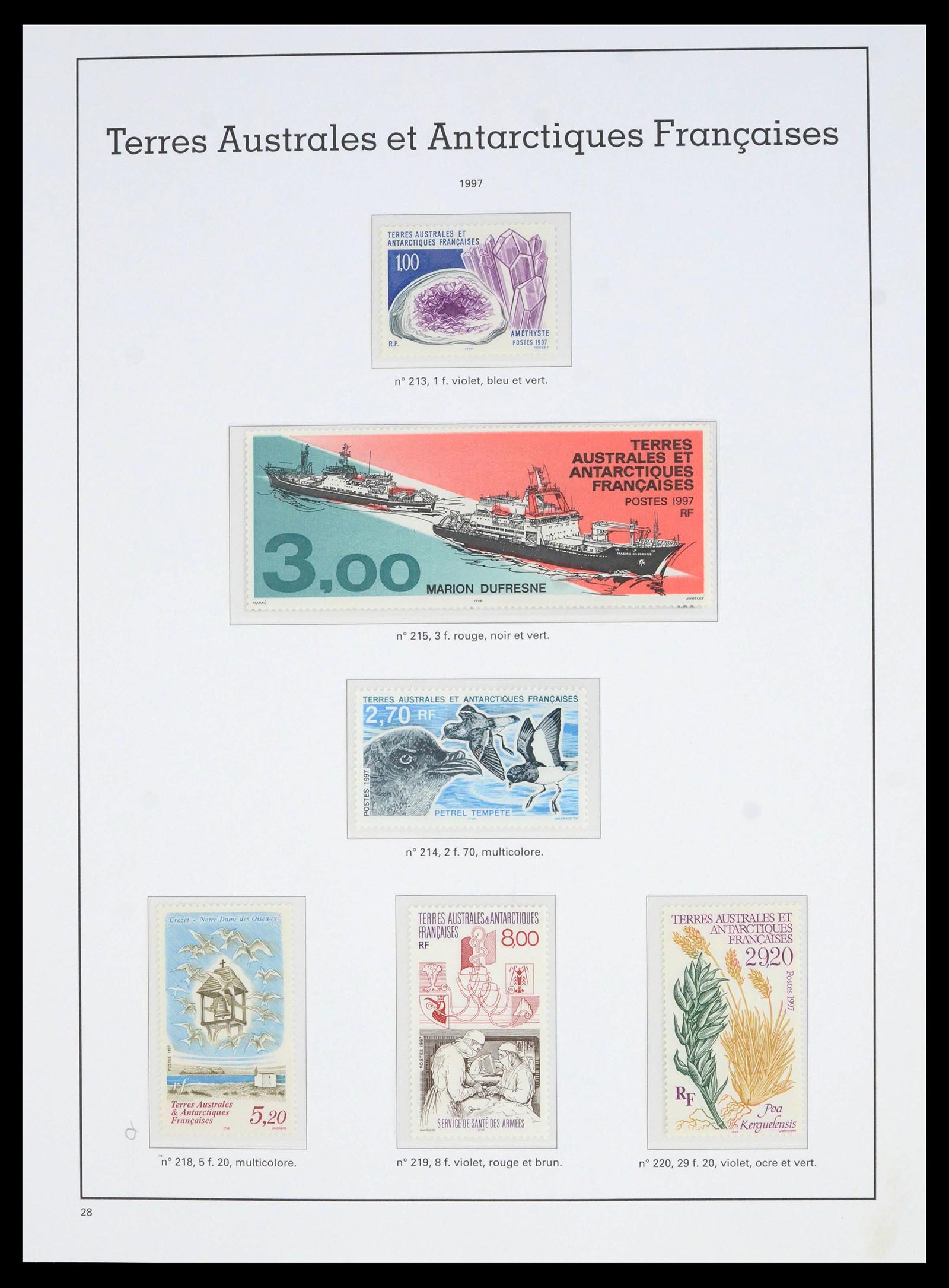 39969 0010 - Stamp collection 39969 TAAF 1948-2007.