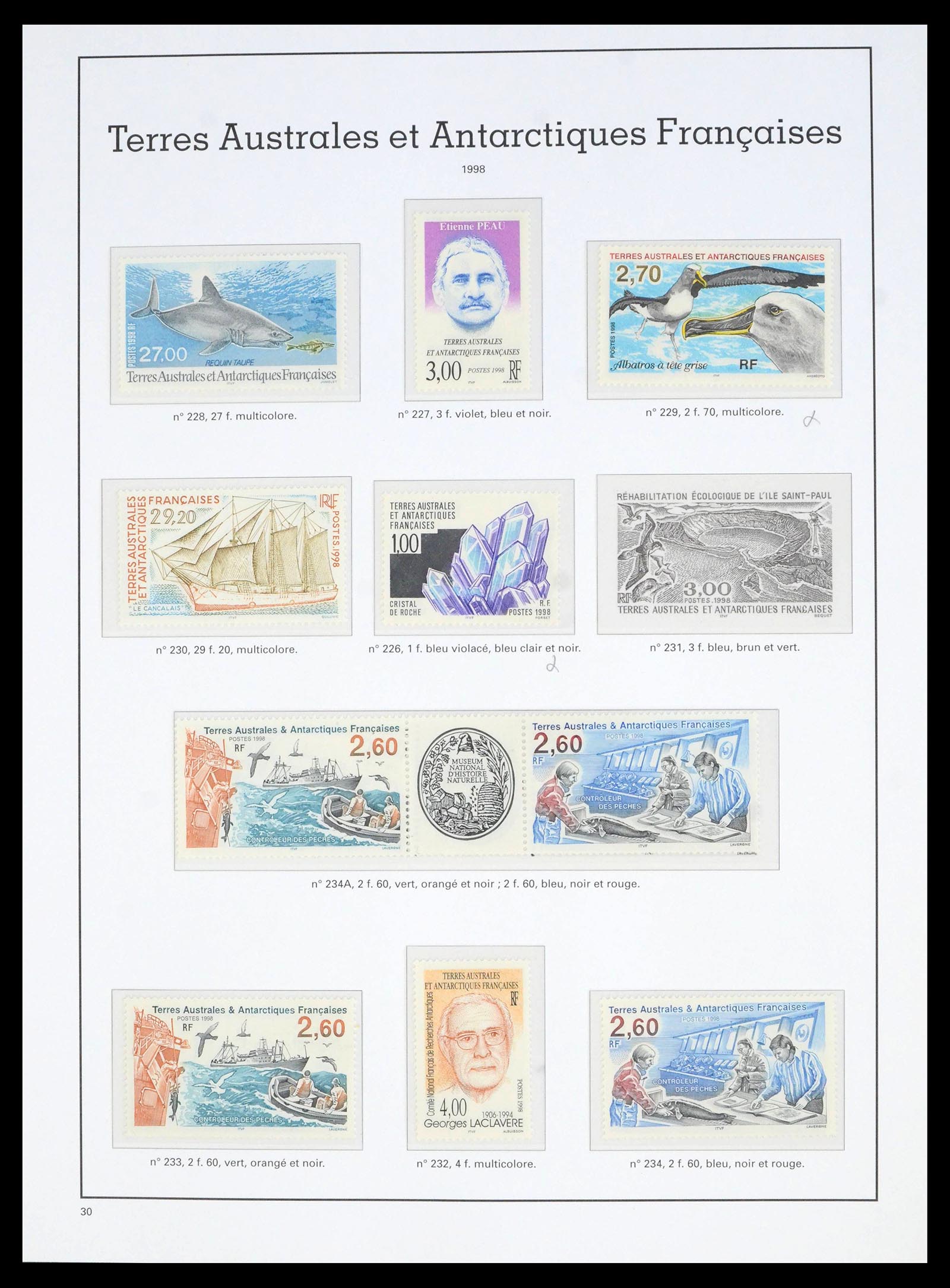 39969 0012 - Stamp collection 39969 TAAF 1948-2007.