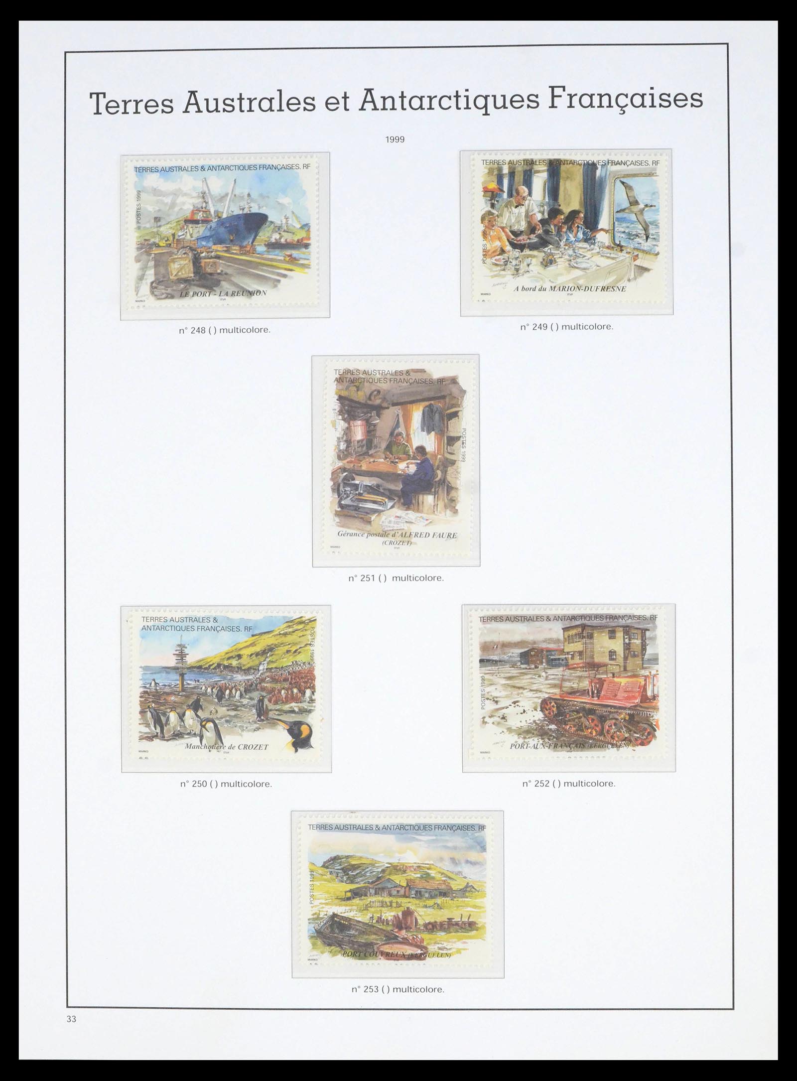 39969 0015 - Stamp collection 39969 TAAF 1948-2007.