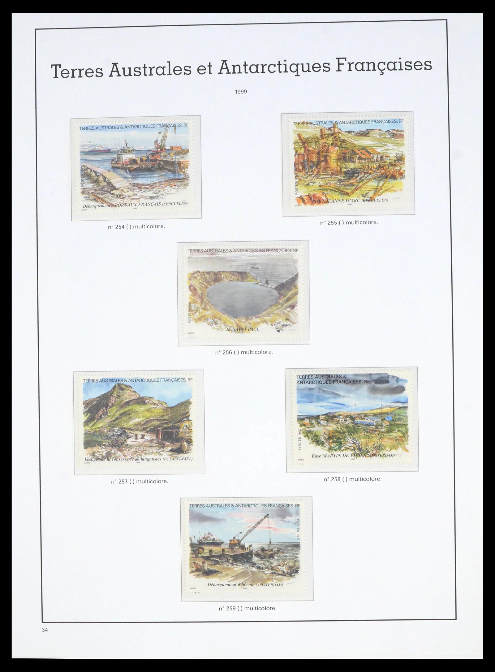 39969 0016 - Stamp collection 39969 TAAF 1948-2007.