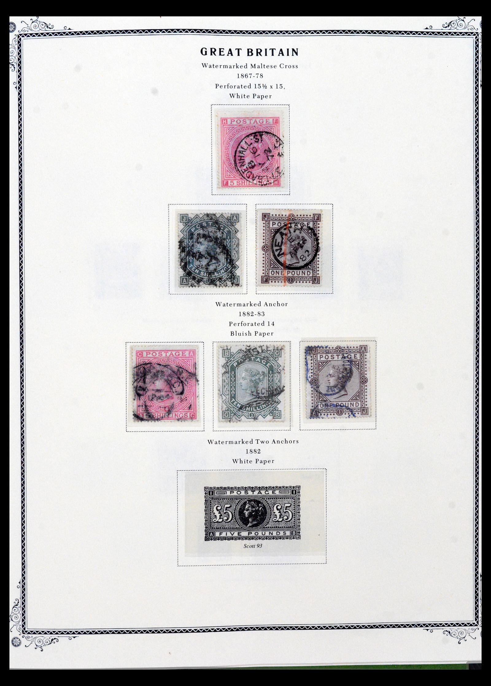 39970 0005 - Stamp collection 39970 Great Britain and foreign offices 1840-1970.