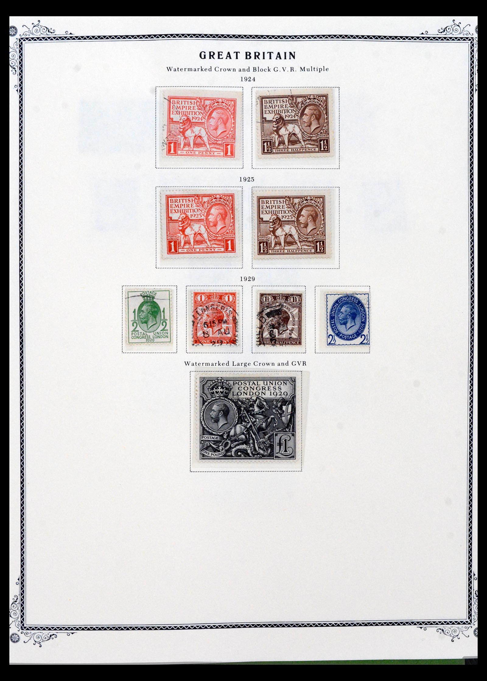 39970 0015 - Stamp collection 39970 Great Britain and foreign offices 1840-1970.