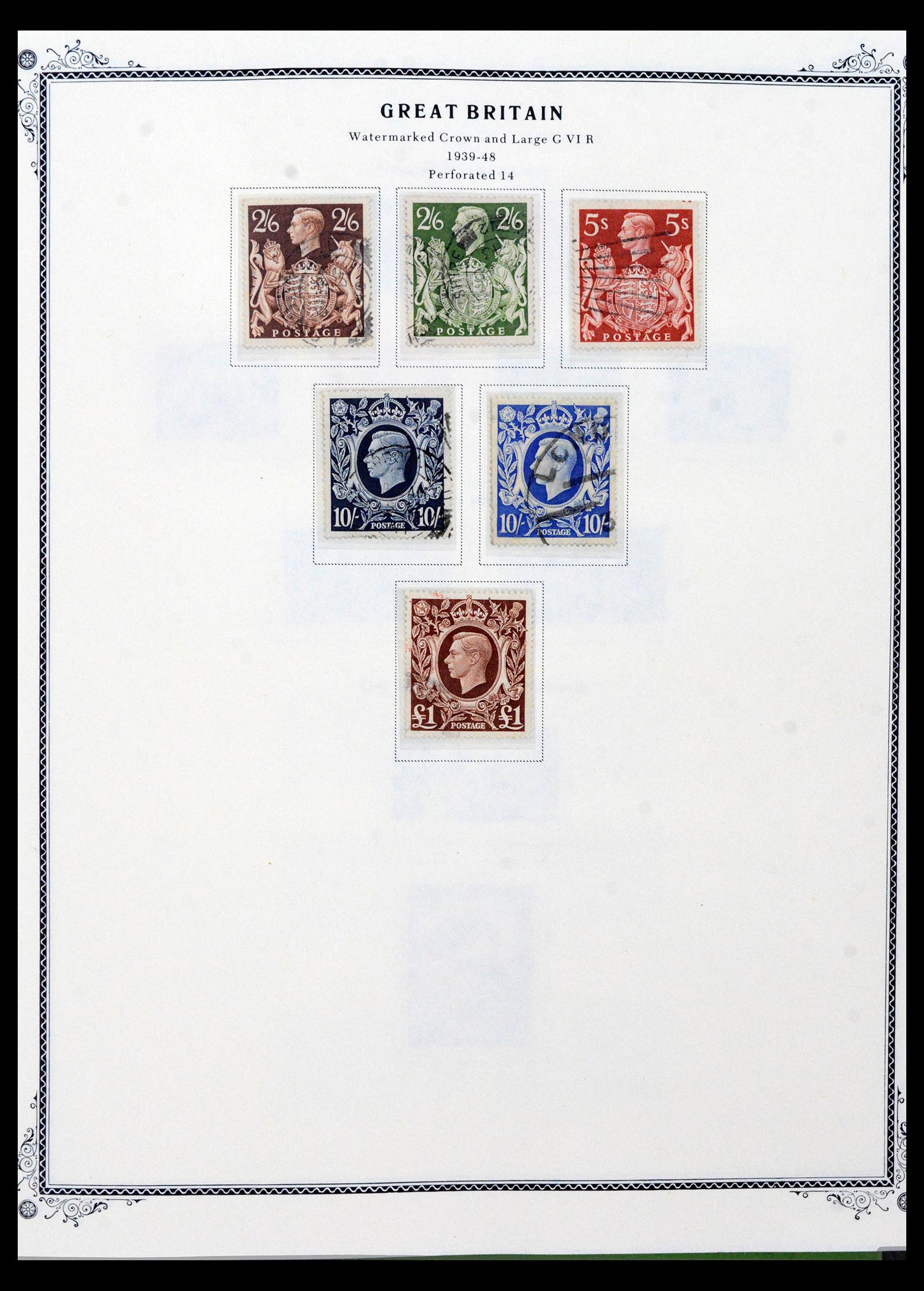 39970 0020 - Stamp collection 39970 Great Britain and foreign offices 1840-1970.