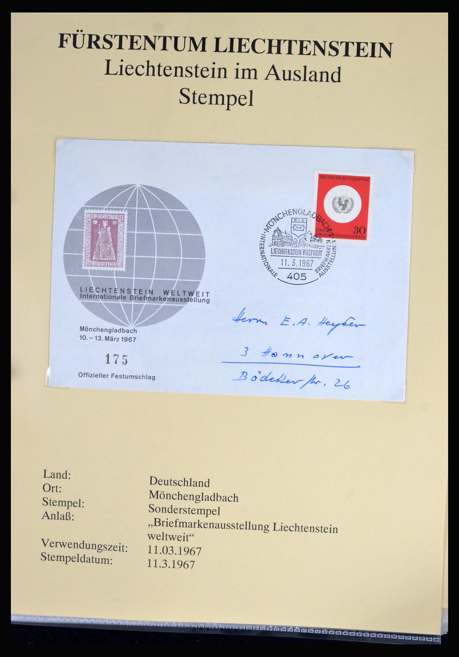 39974 0011 - Stamp collection 39974 Liechtenstein 1968-2023.