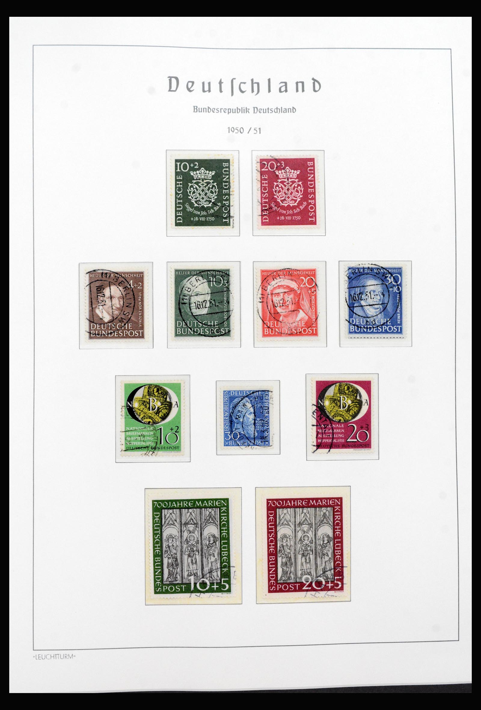 39981 0002 - Stamp collection 39981 Bund complete 1949-2020!