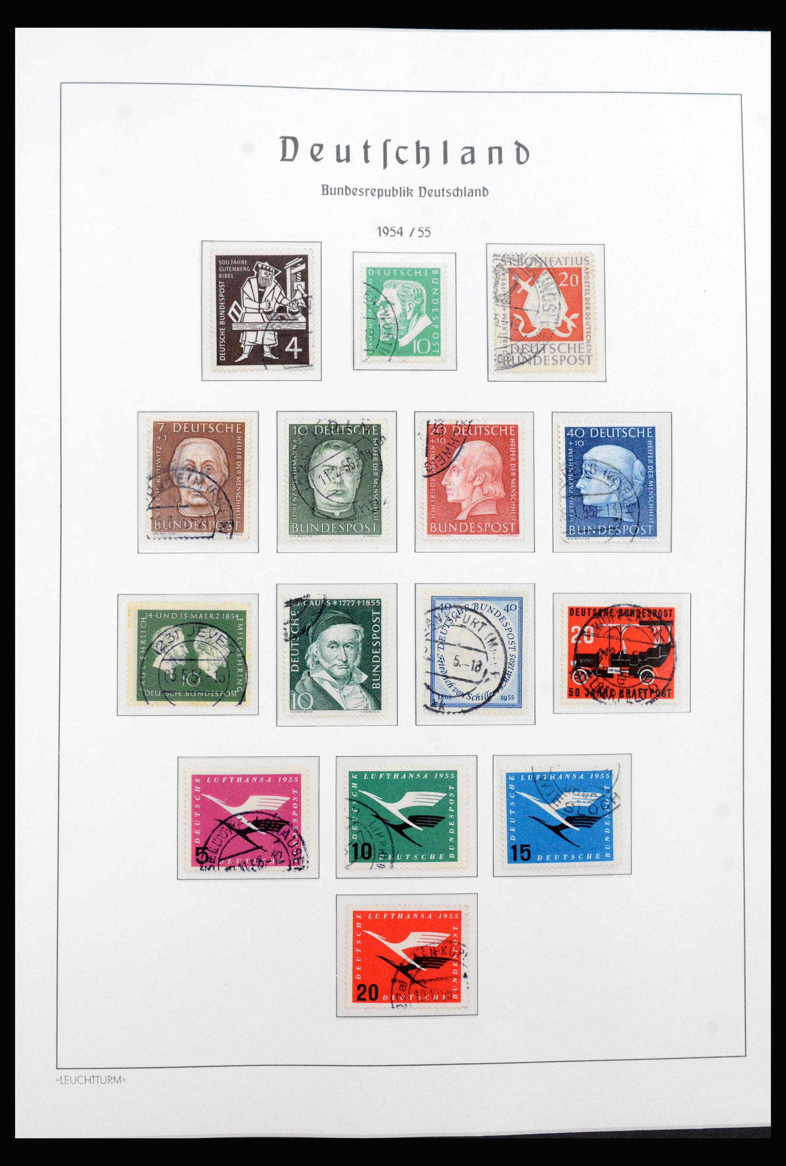 39981 0007 - Stamp collection 39981 Bund complete 1949-2020!