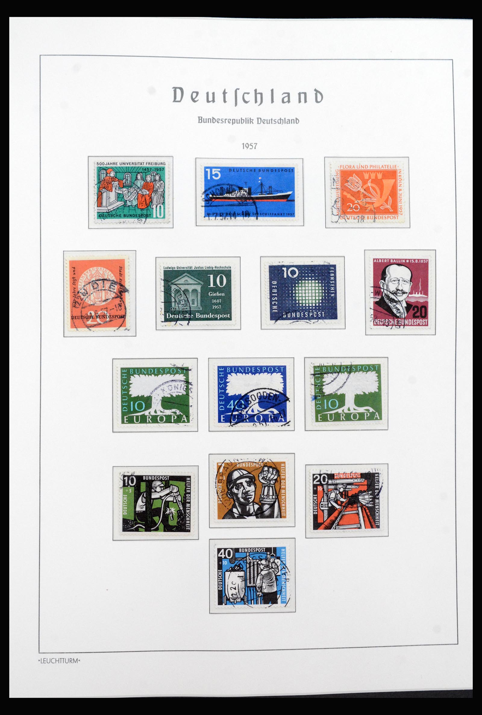 39981 0011 - Stamp collection 39981 Bund complete 1949-2020!